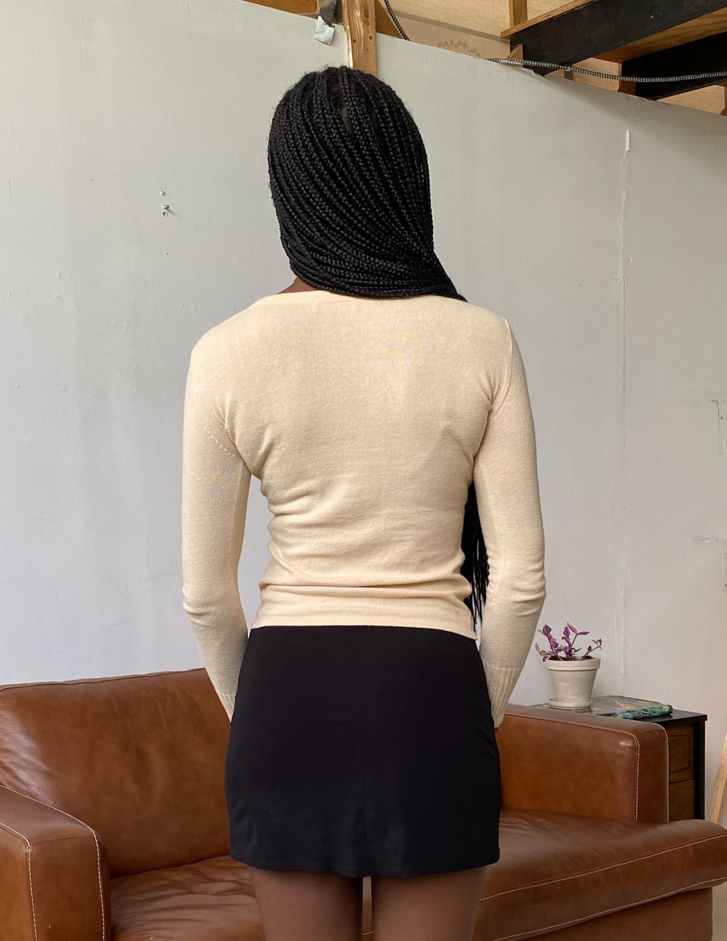 Blumarine Bow Detail Cardigan