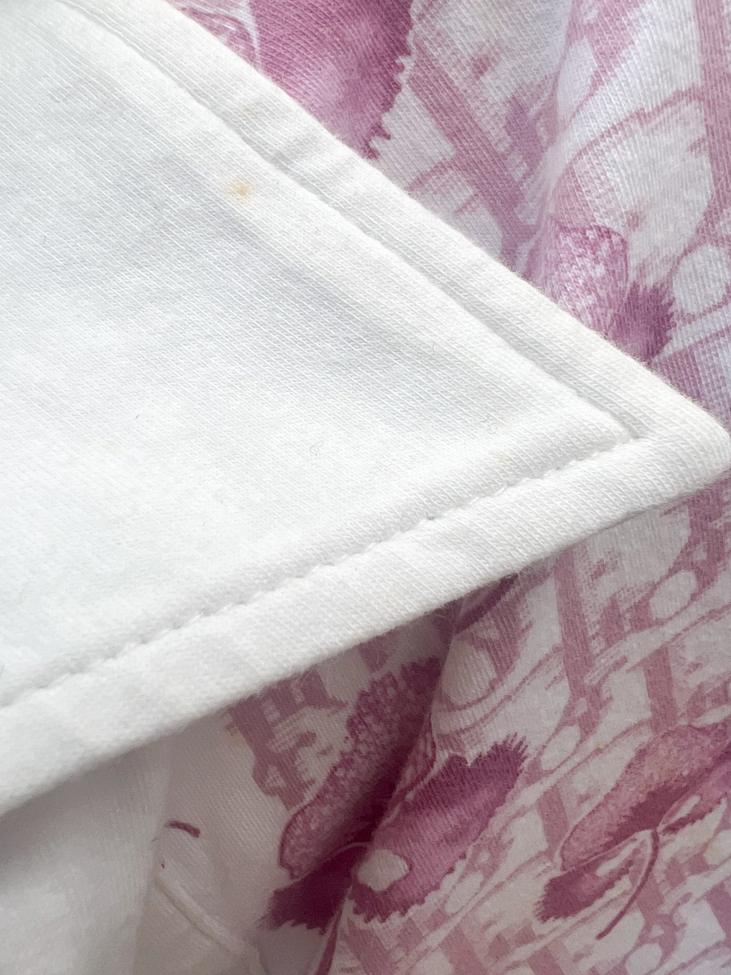 Christian Dior Diorissimo Cherry Blossom Collared Top