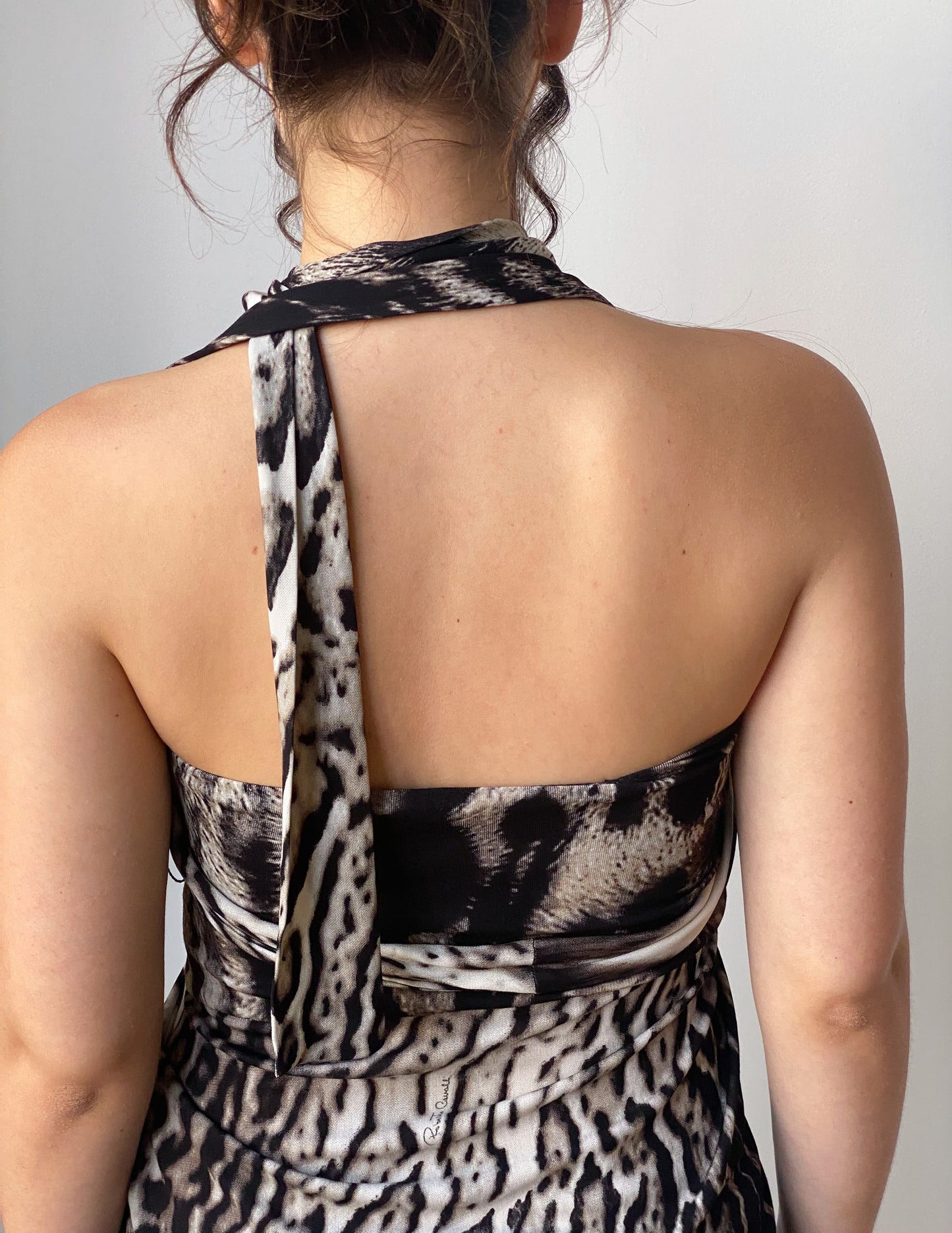 Roberto Cavalli Tie Up Tube Top