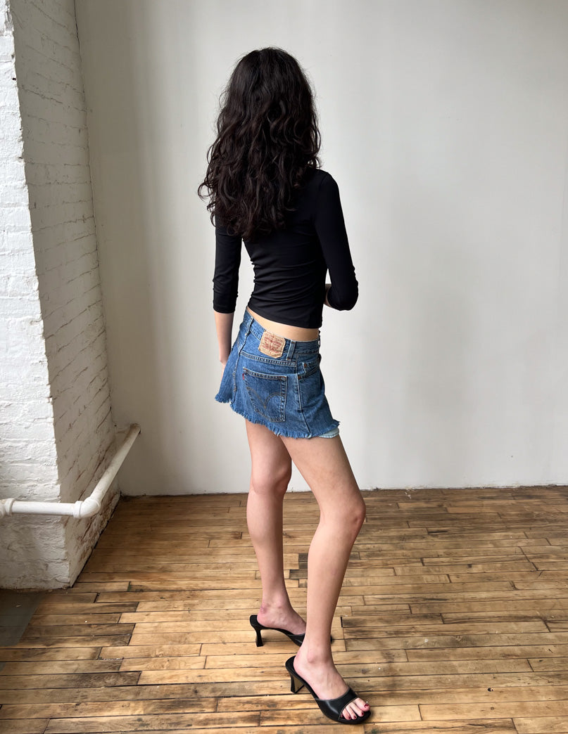 Versace Jeans Couture Fold Over Collar Tee