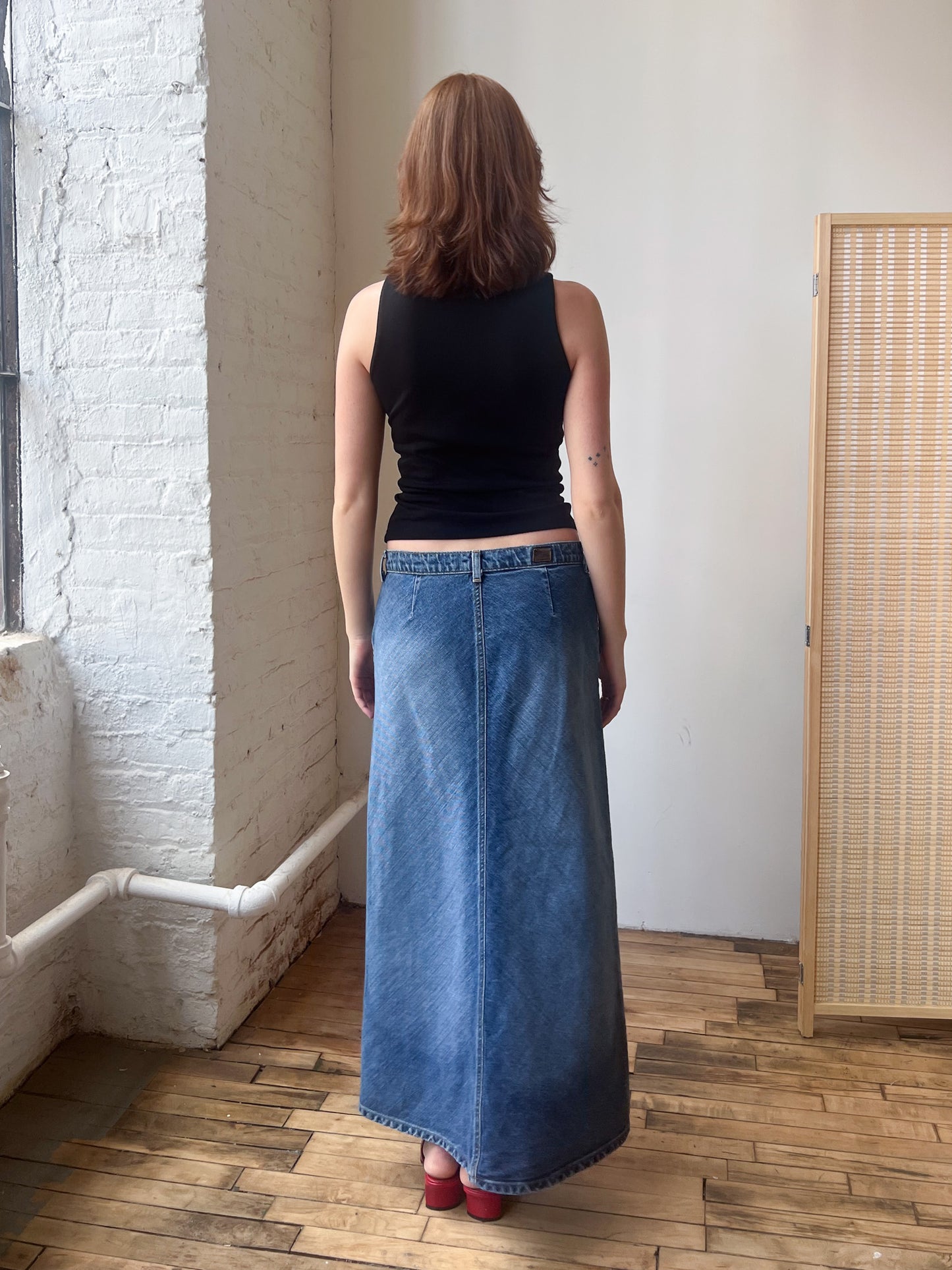 Polo Ralph Lauren Denim Maxi Skirt