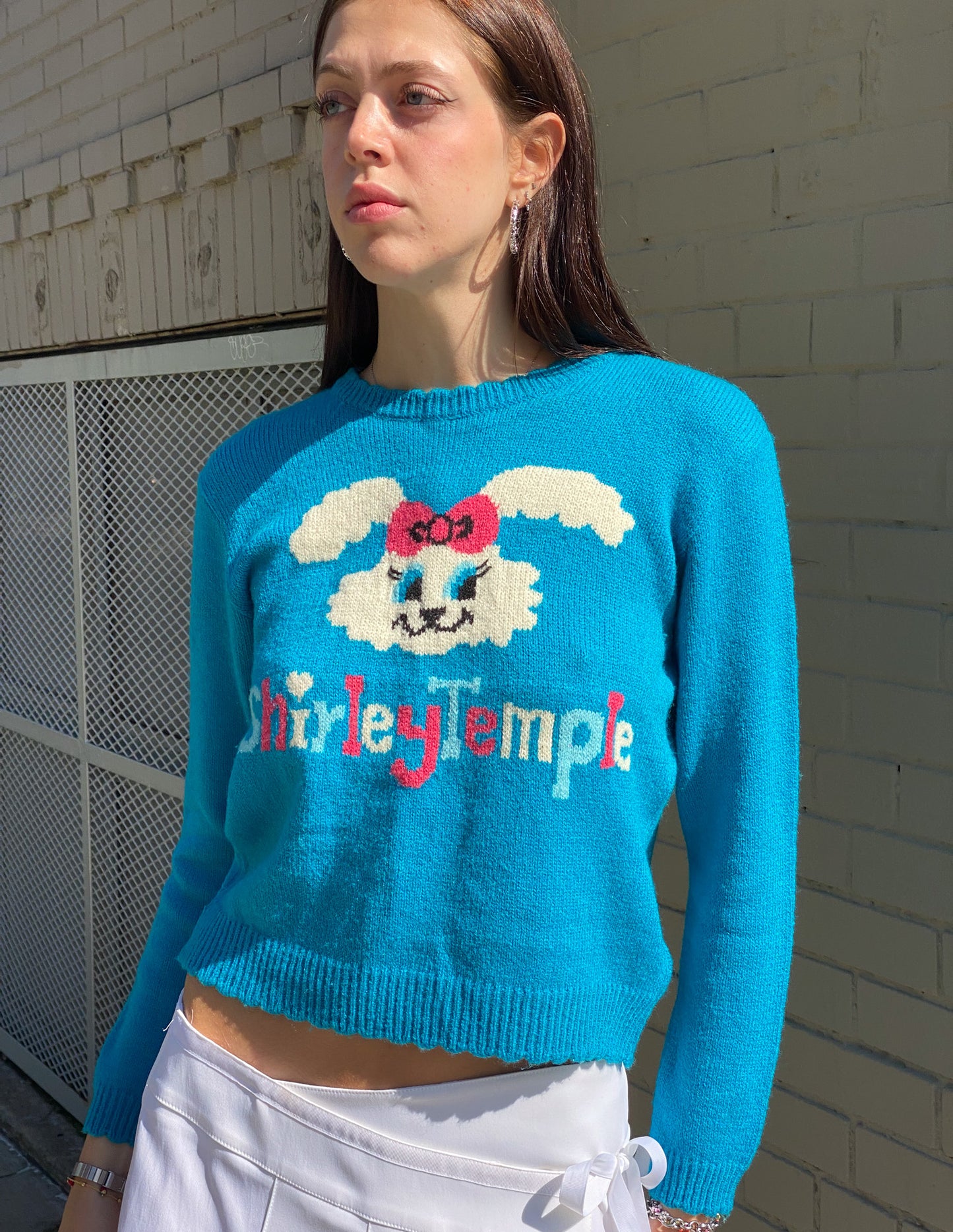 Vtg Japanese Shirley Temple Brand Sweater
