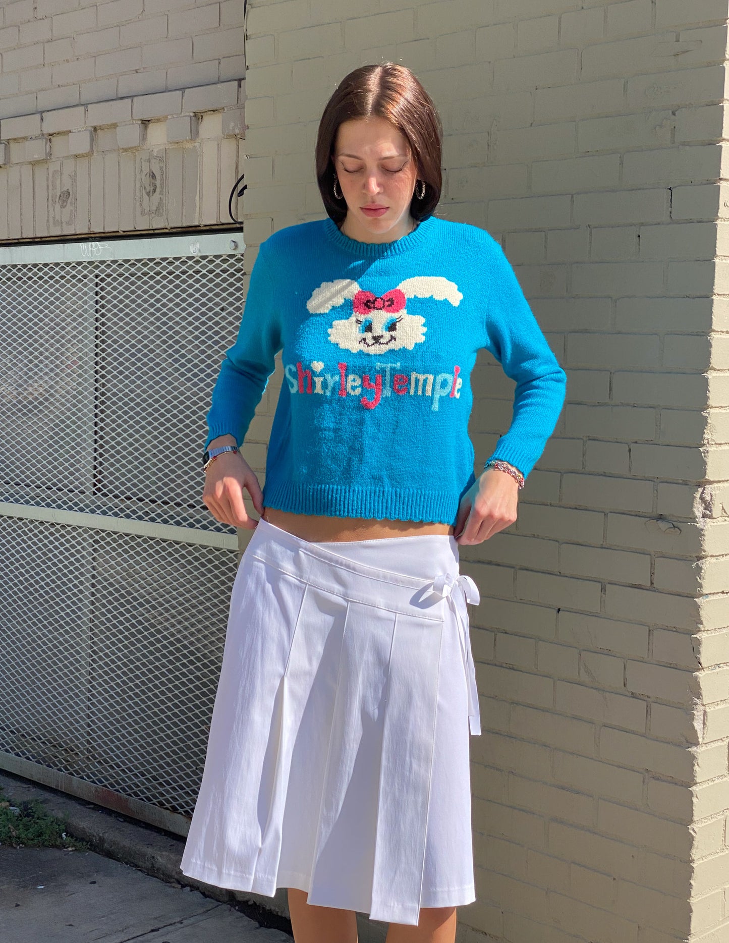 Vtg Japanese Shirley Temple Brand Sweater