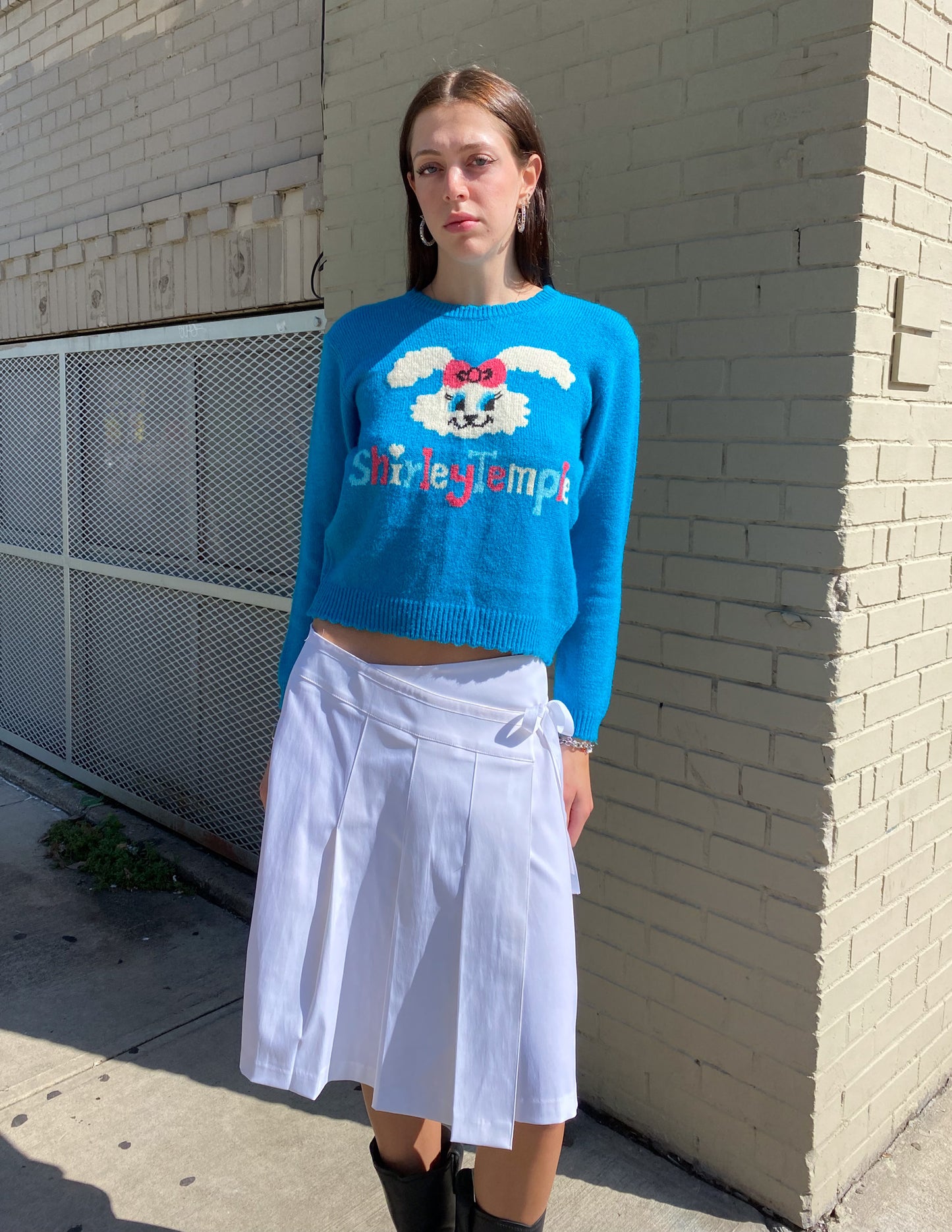 Vtg Japanese Shirley Temple Brand Sweater