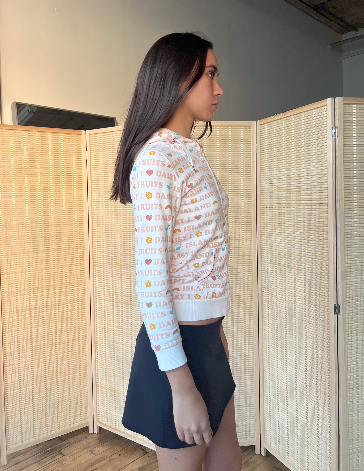 Daisy Lovers Fruit Island All Over Print Zip Up Hoodie