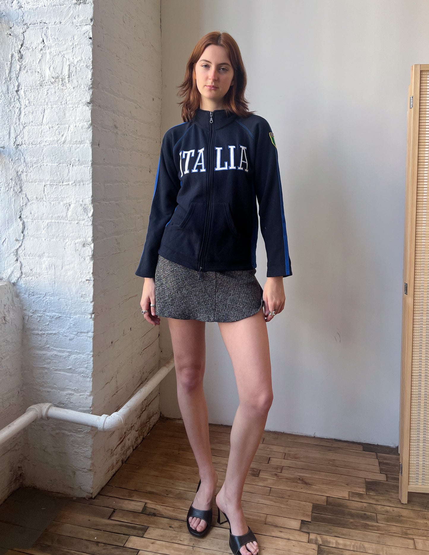 Sporty Italia Patch Zip Up