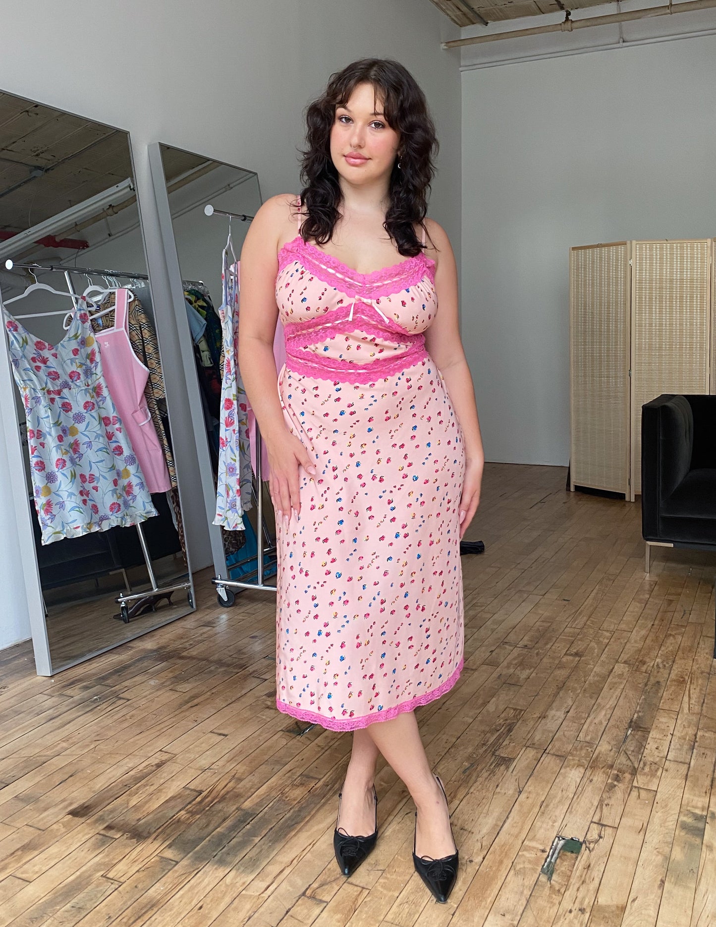 Betsey Johnson Floral Maxi Dress