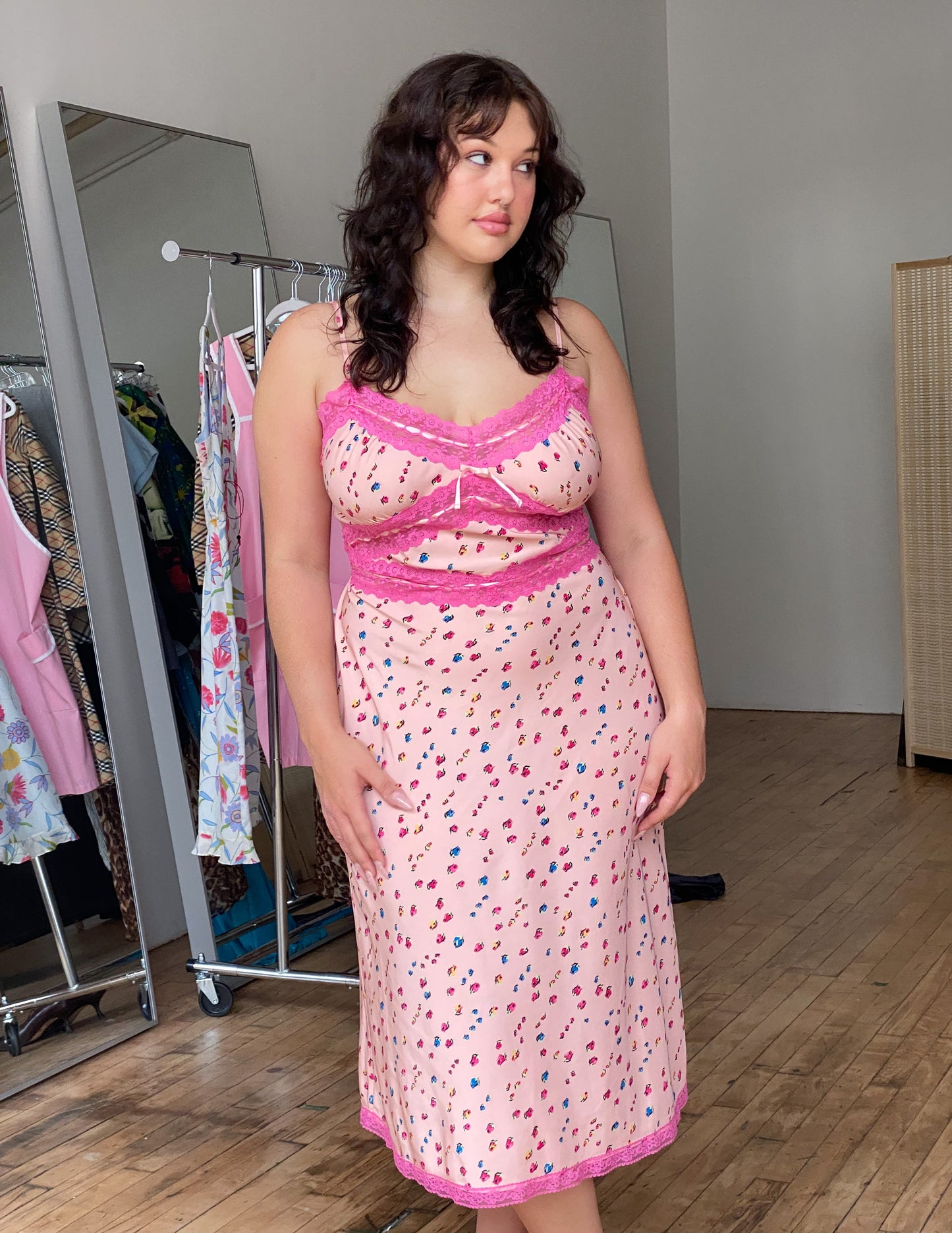 Betsey Johnson Floral Maxi Dress