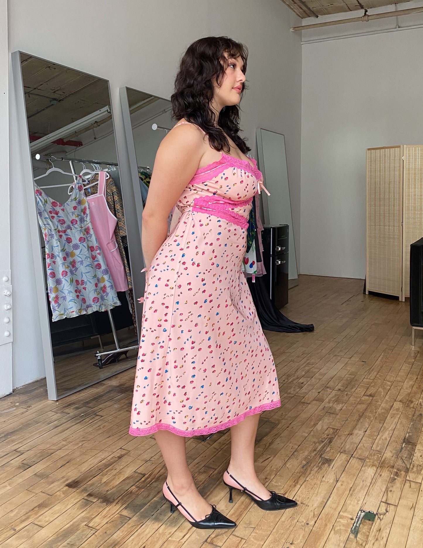 Betsey Johnson Floral Maxi Dress