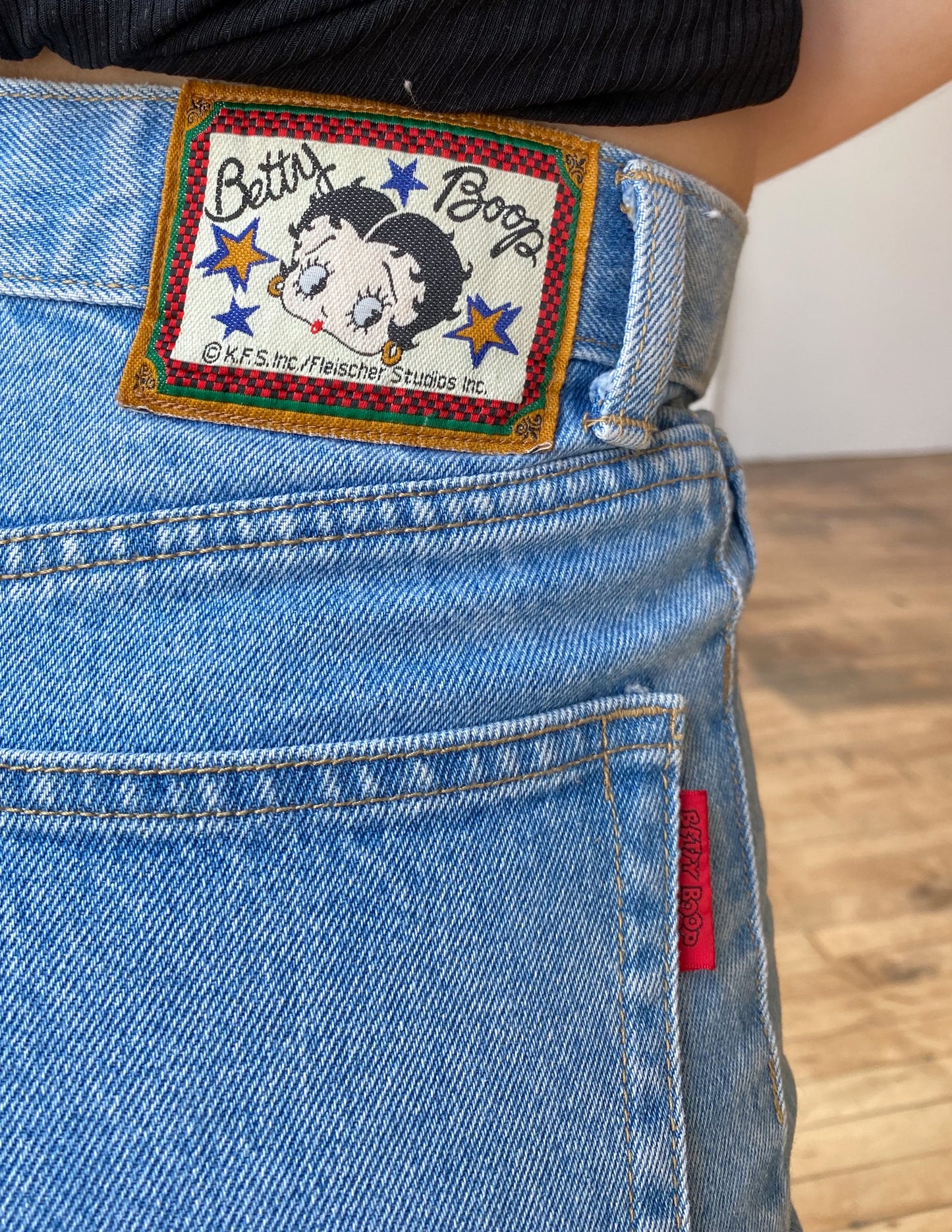 Vtg 90's Betty Boop High Waist Jean