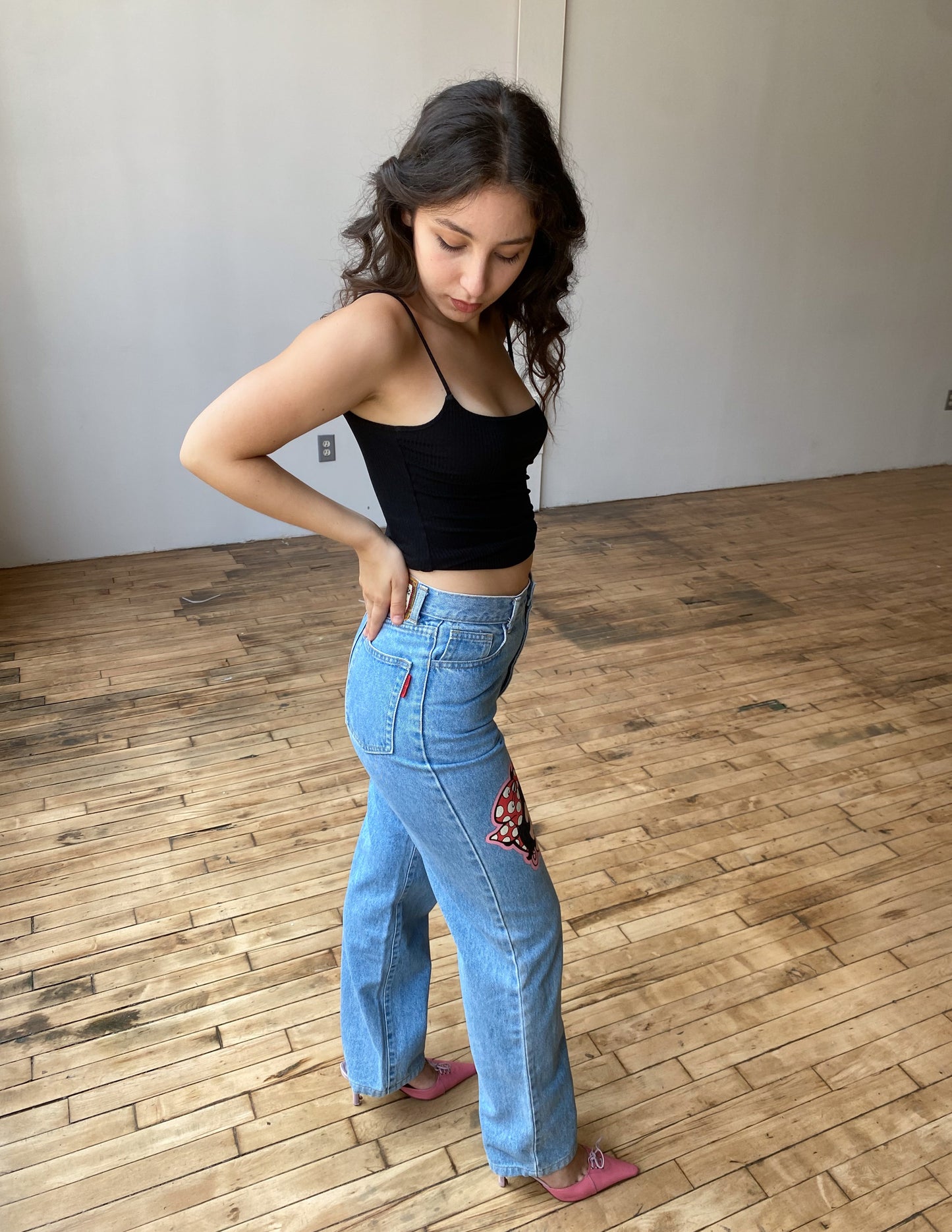 Vtg 90's Betty Boop High Waist Jean