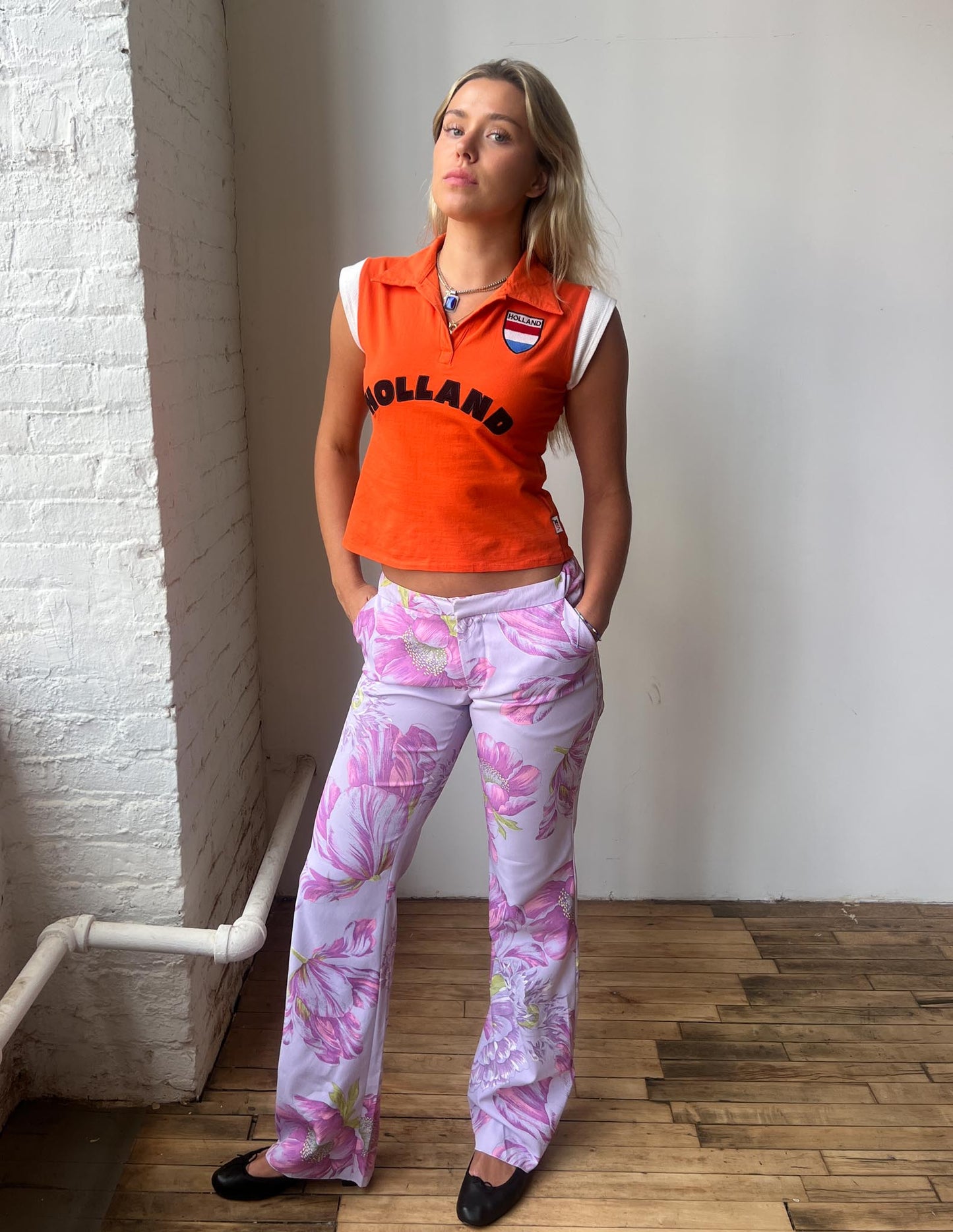 Vintage FerreJeans Floral Pants