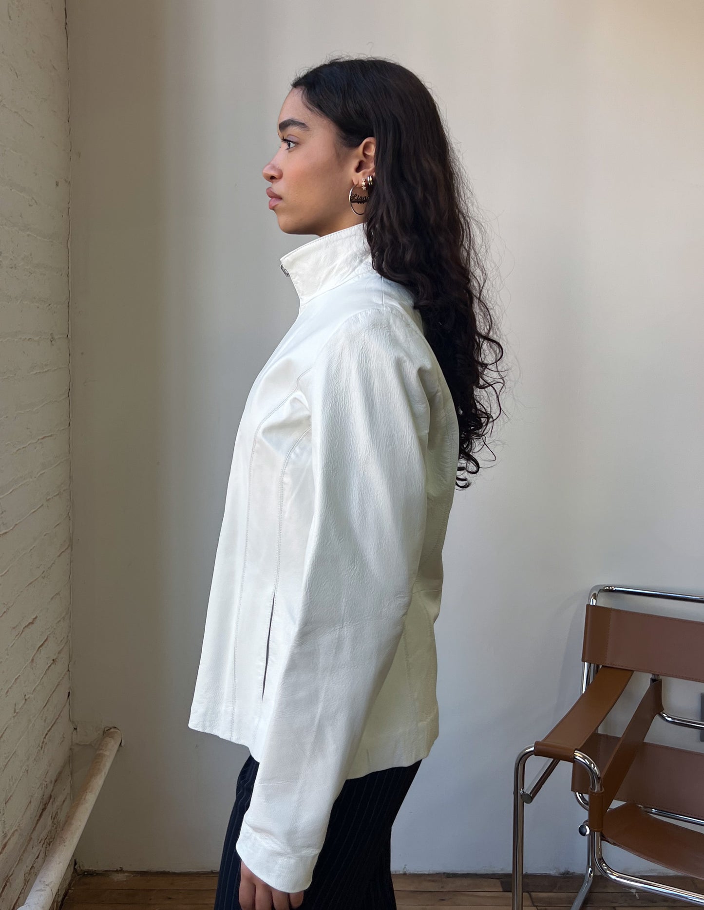Wilson's Leather White Jacket