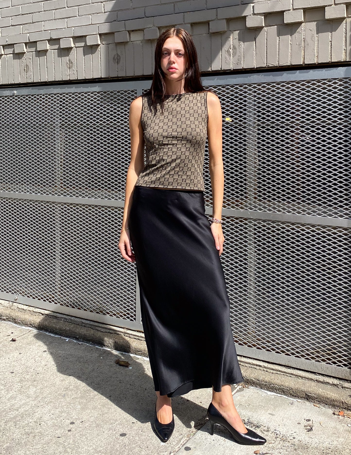 Fendi Zucca All Over Tank