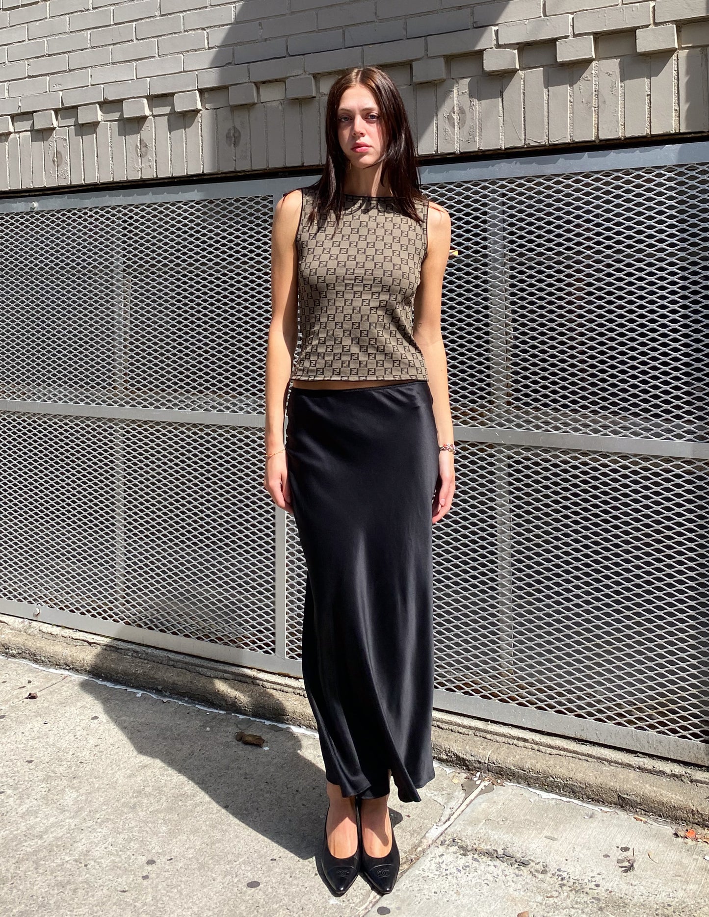 Fendi Zucca All Over Tank