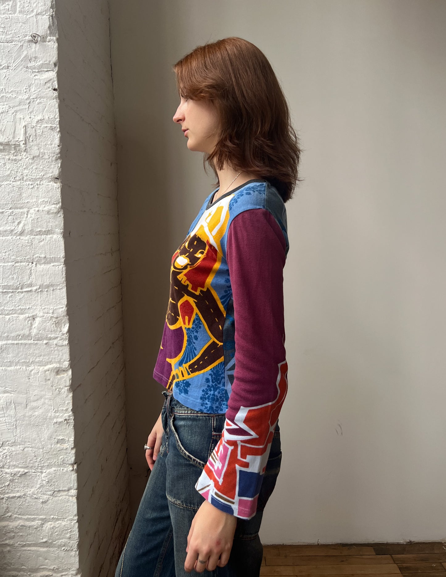 Custo Barcelona Graphic Long Sleeve Tee