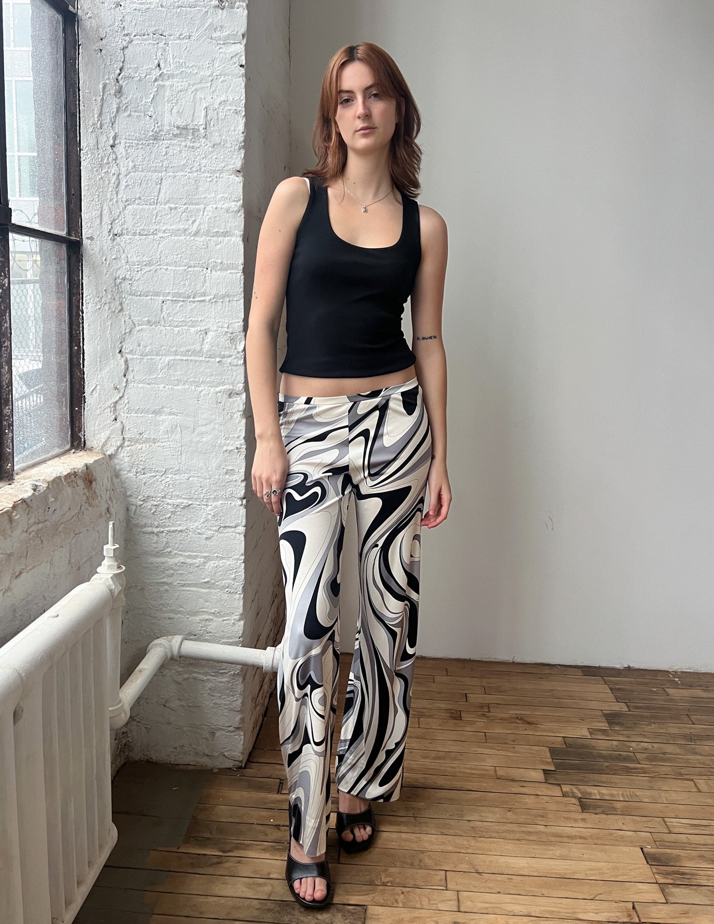 Emilio Pucci Firenze Silk Pants