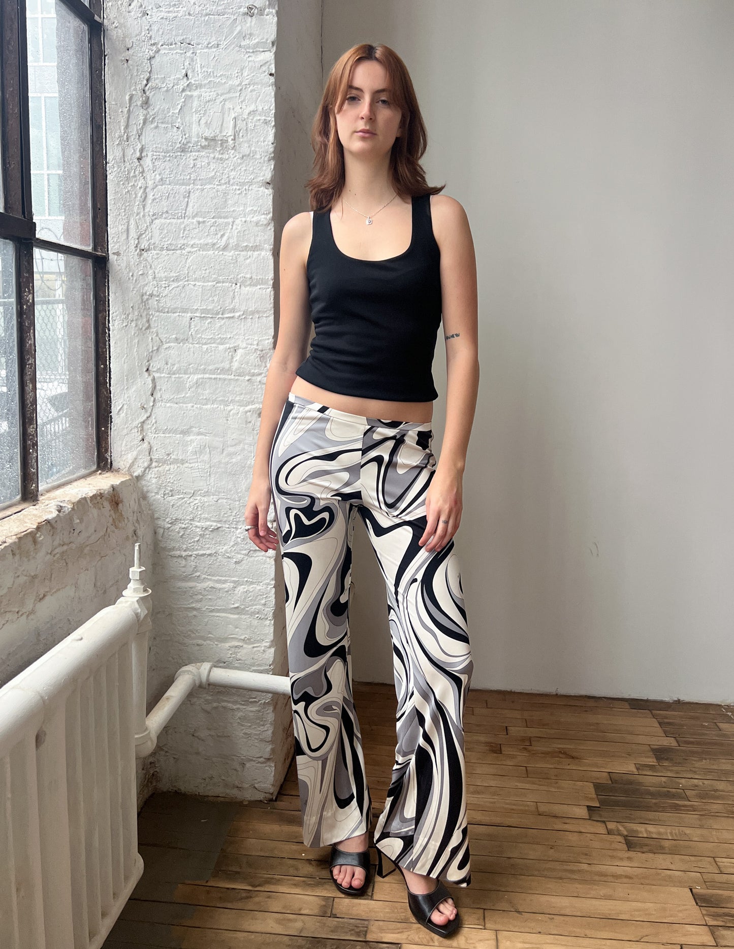 Emilio Pucci Firenze Silk Pants