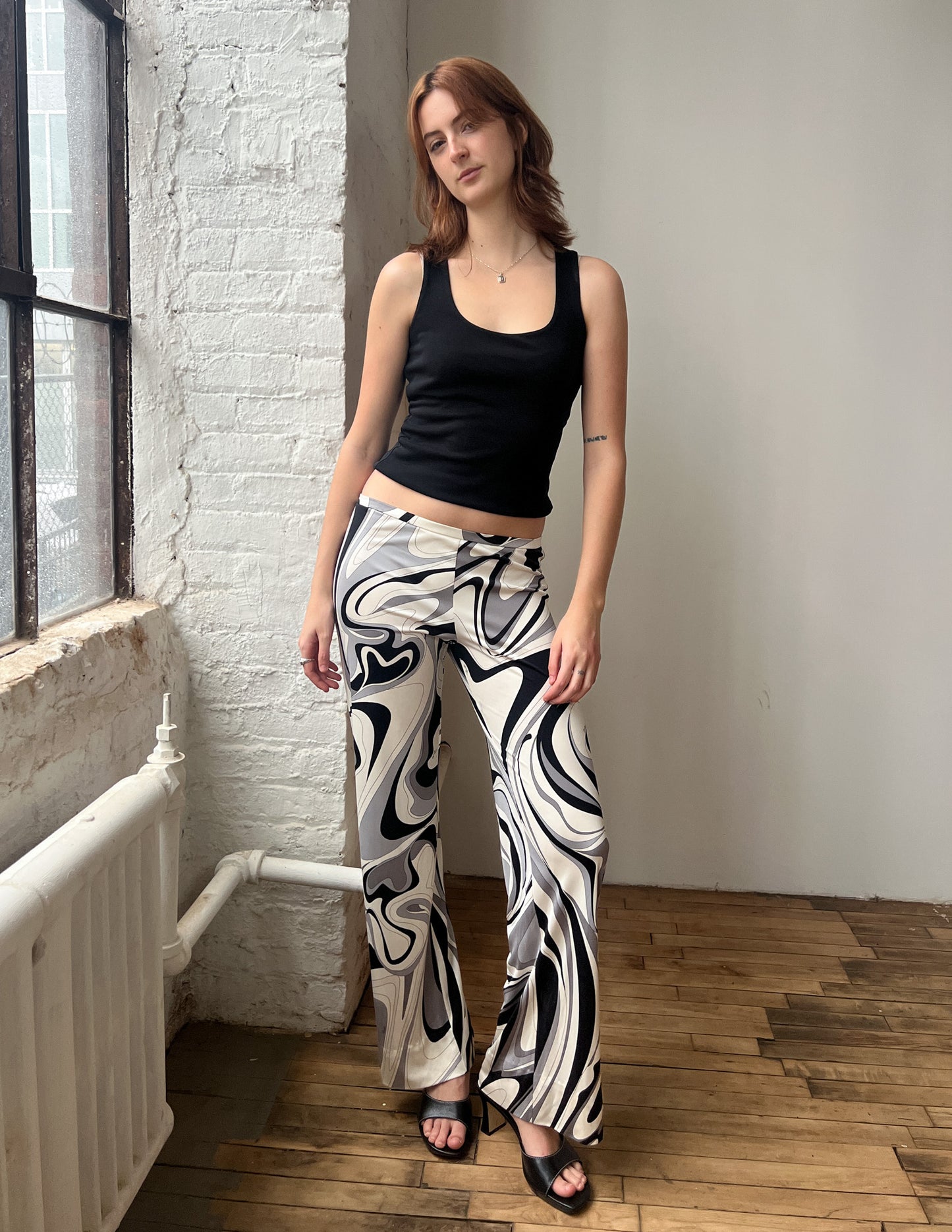 Emilio Pucci Firenze Silk Pants