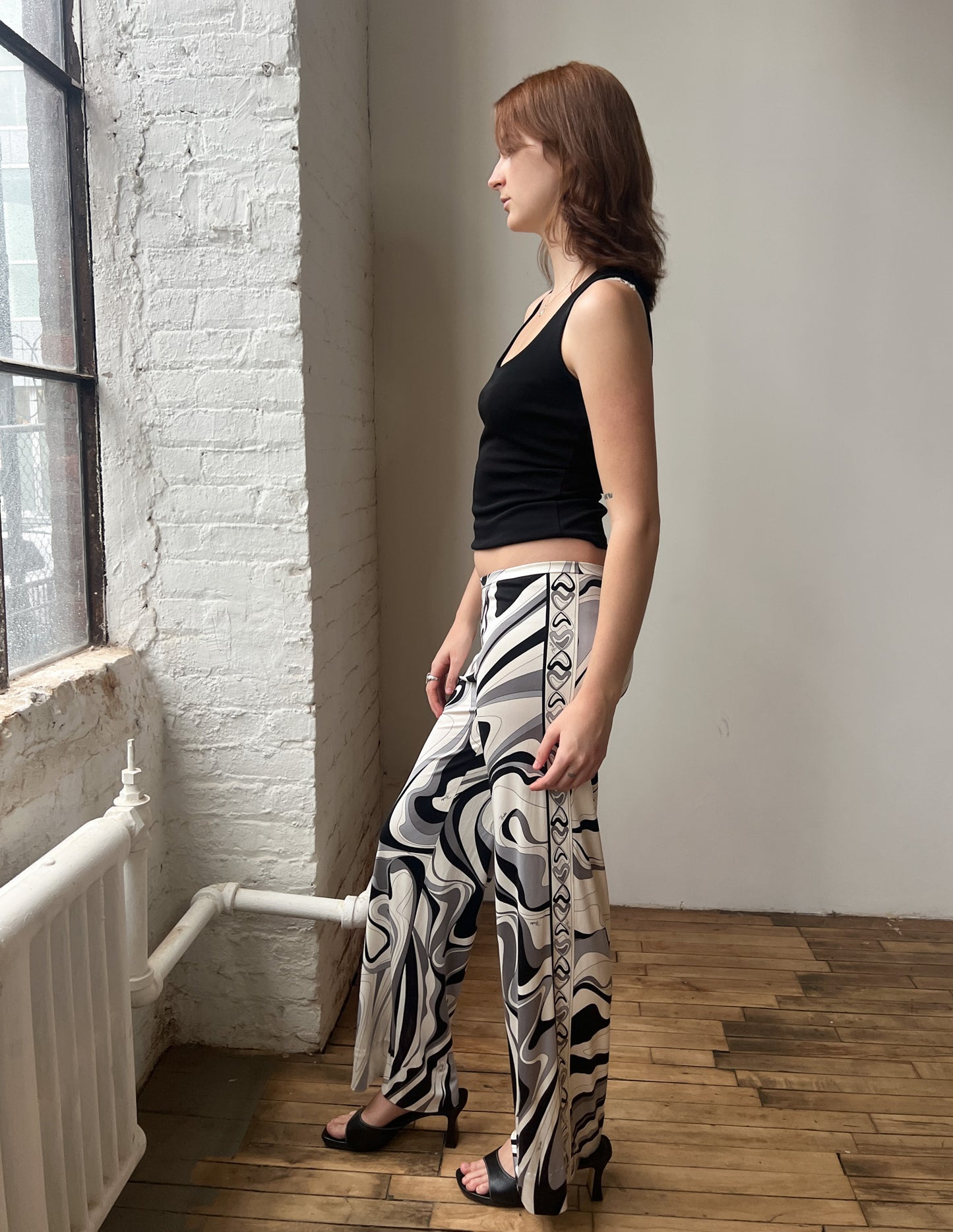Emilio Pucci Firenze Silk Pants