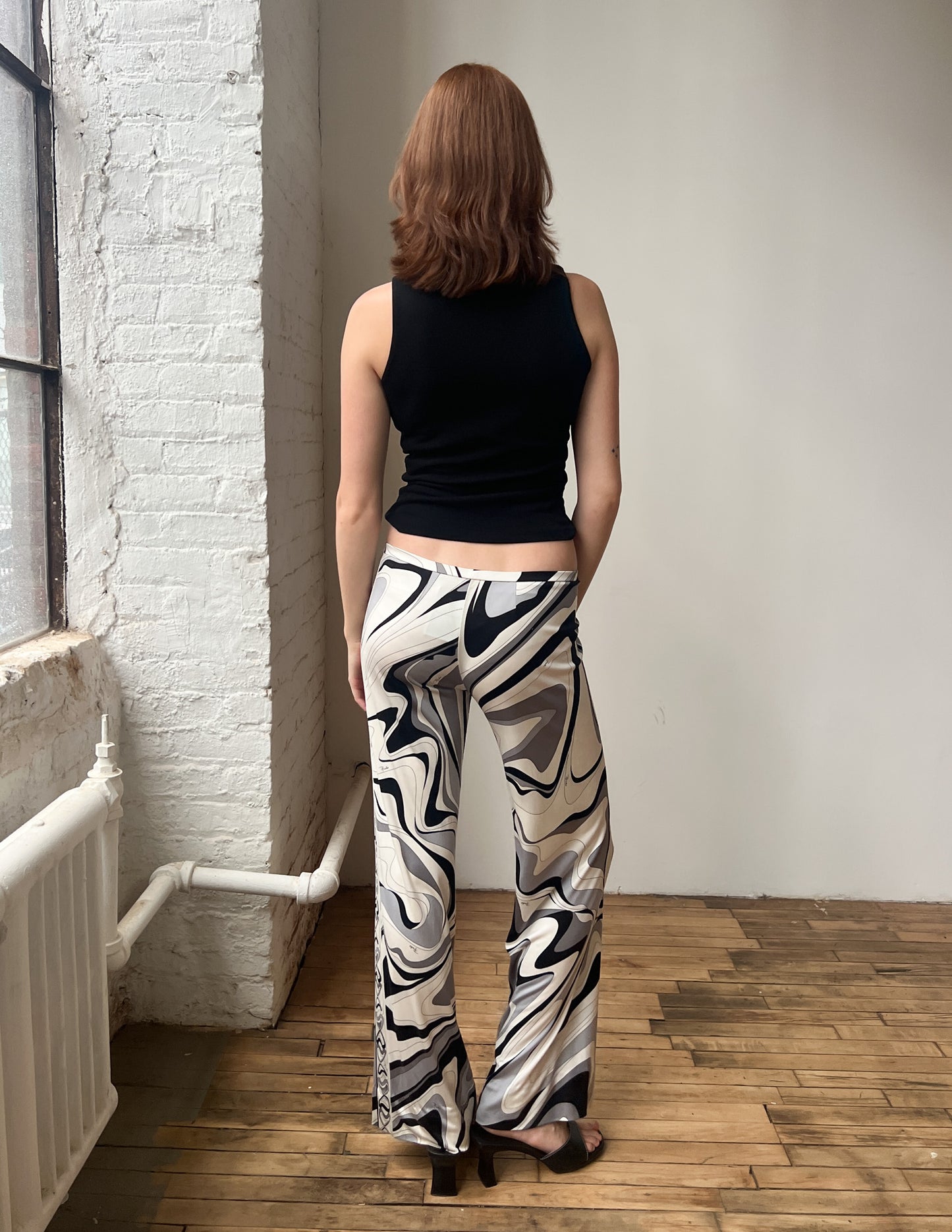 Emilio Pucci Firenze Silk Pants