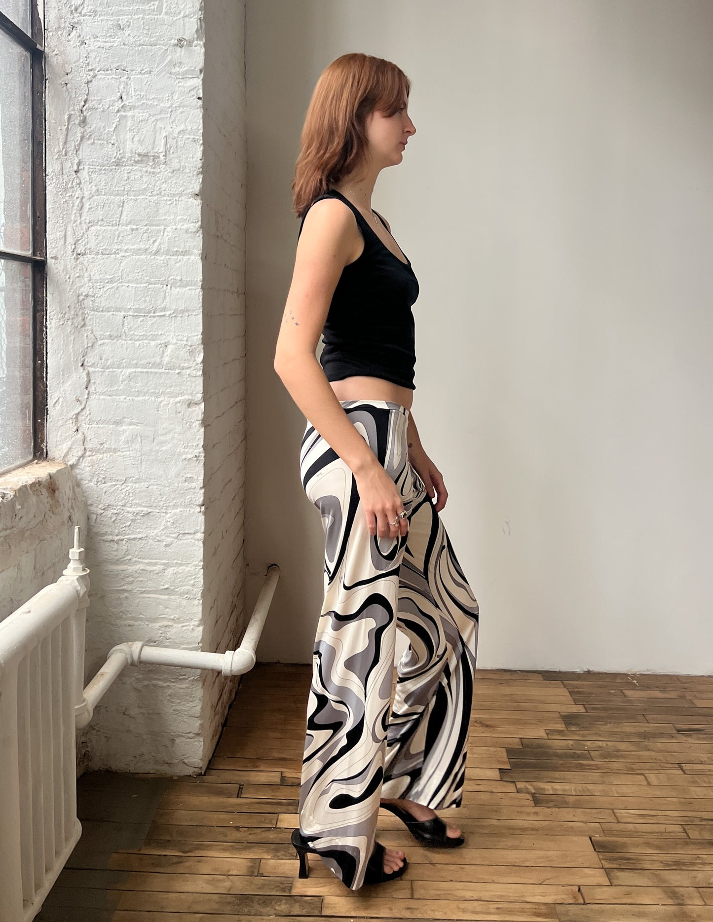 Emilio Pucci Firenze Silk Pants