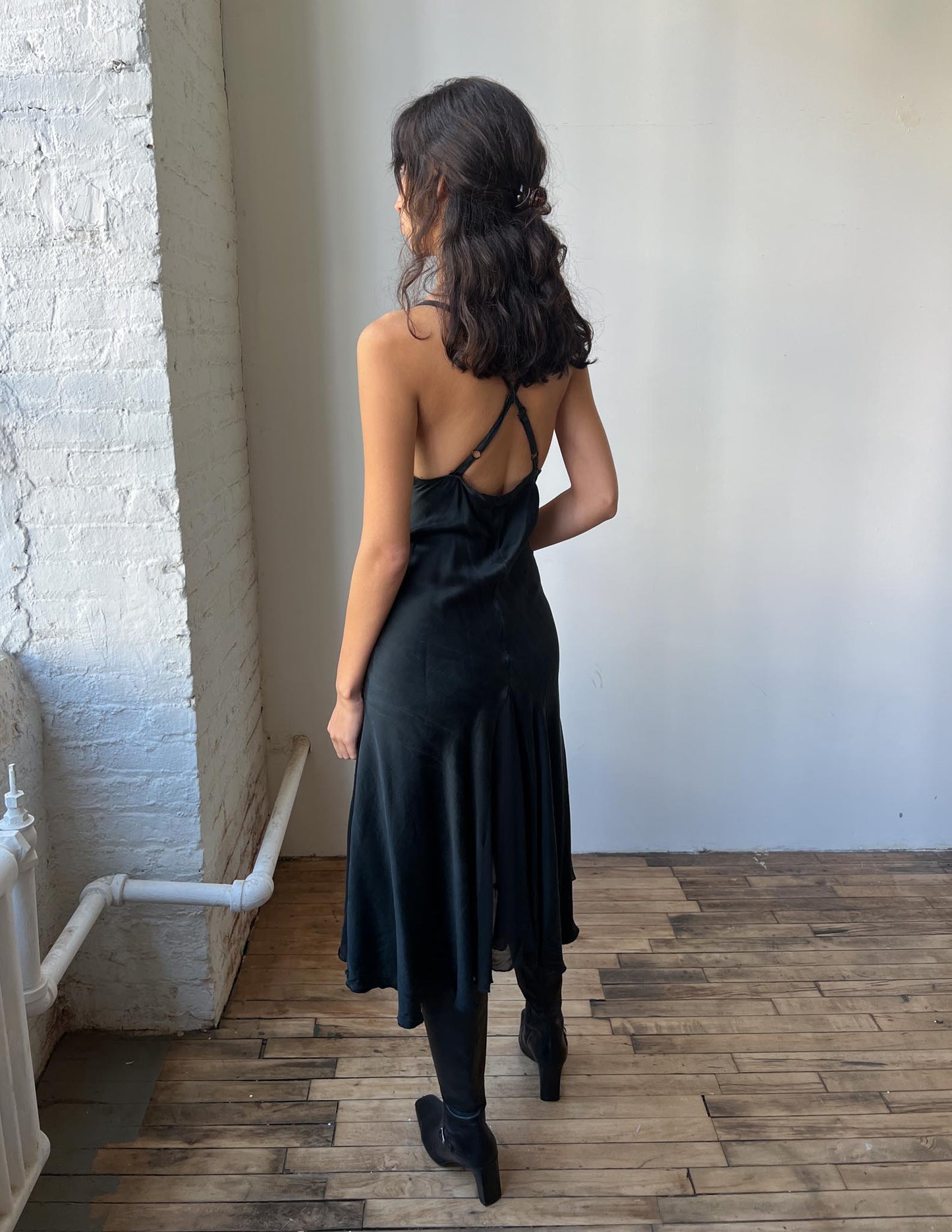 Vintage Intimissimi Silk Maxi Dress