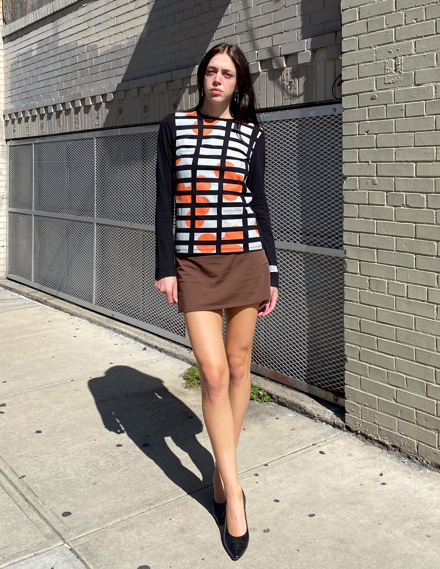 Versace Sport Graphic Long Sleeve