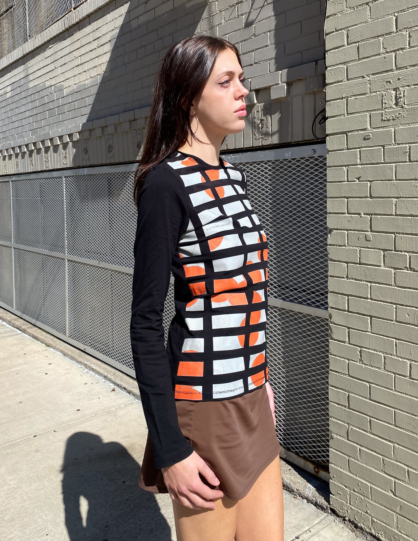 Versace Sport Graphic Long Sleeve