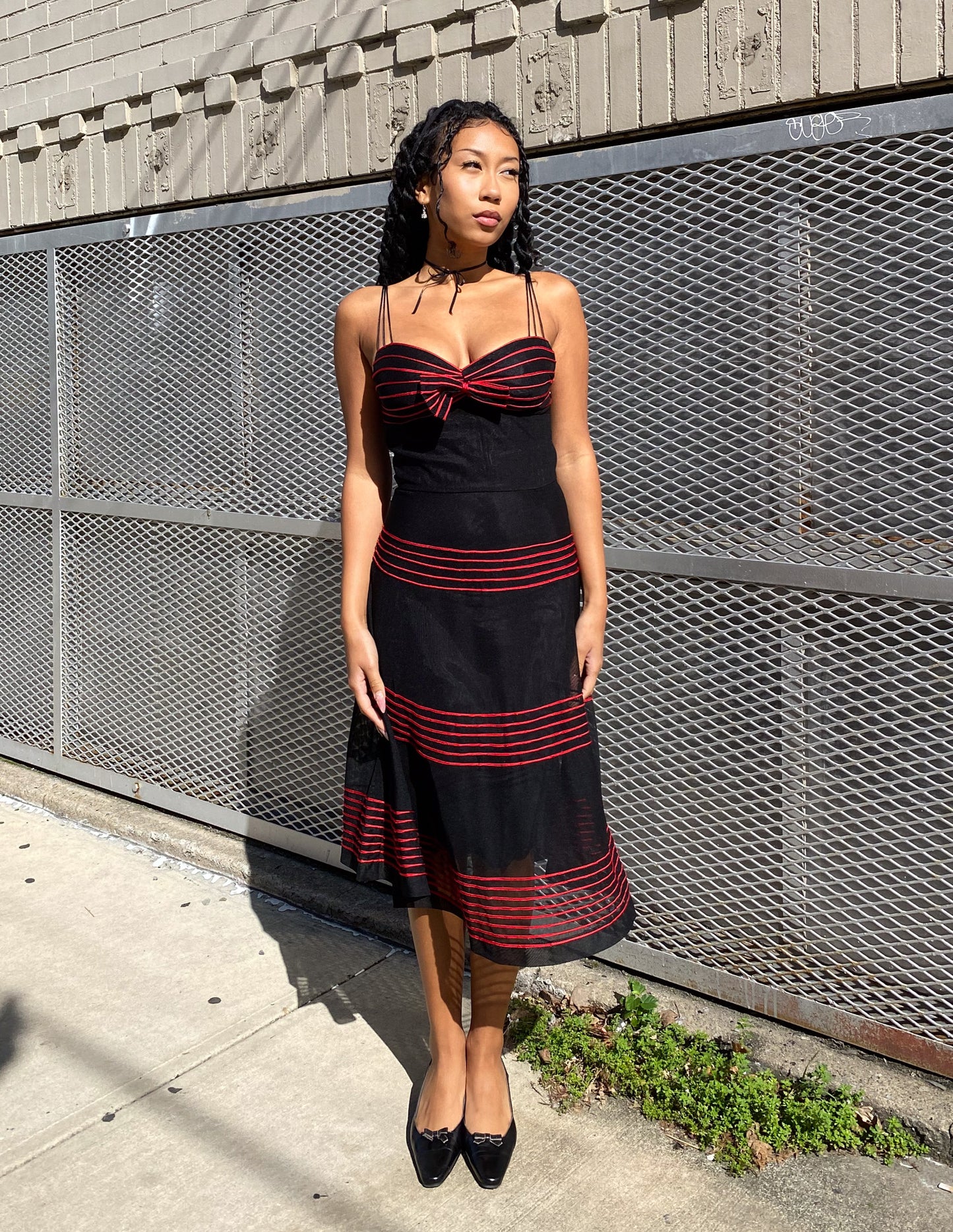 Betsey Johnson Holiday Bow Dress