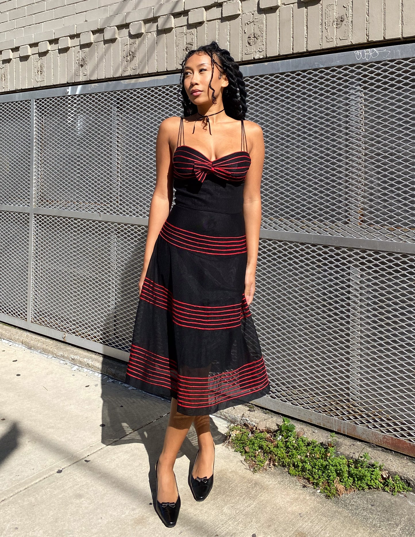 Betsey Johnson Holiday Bow Dress