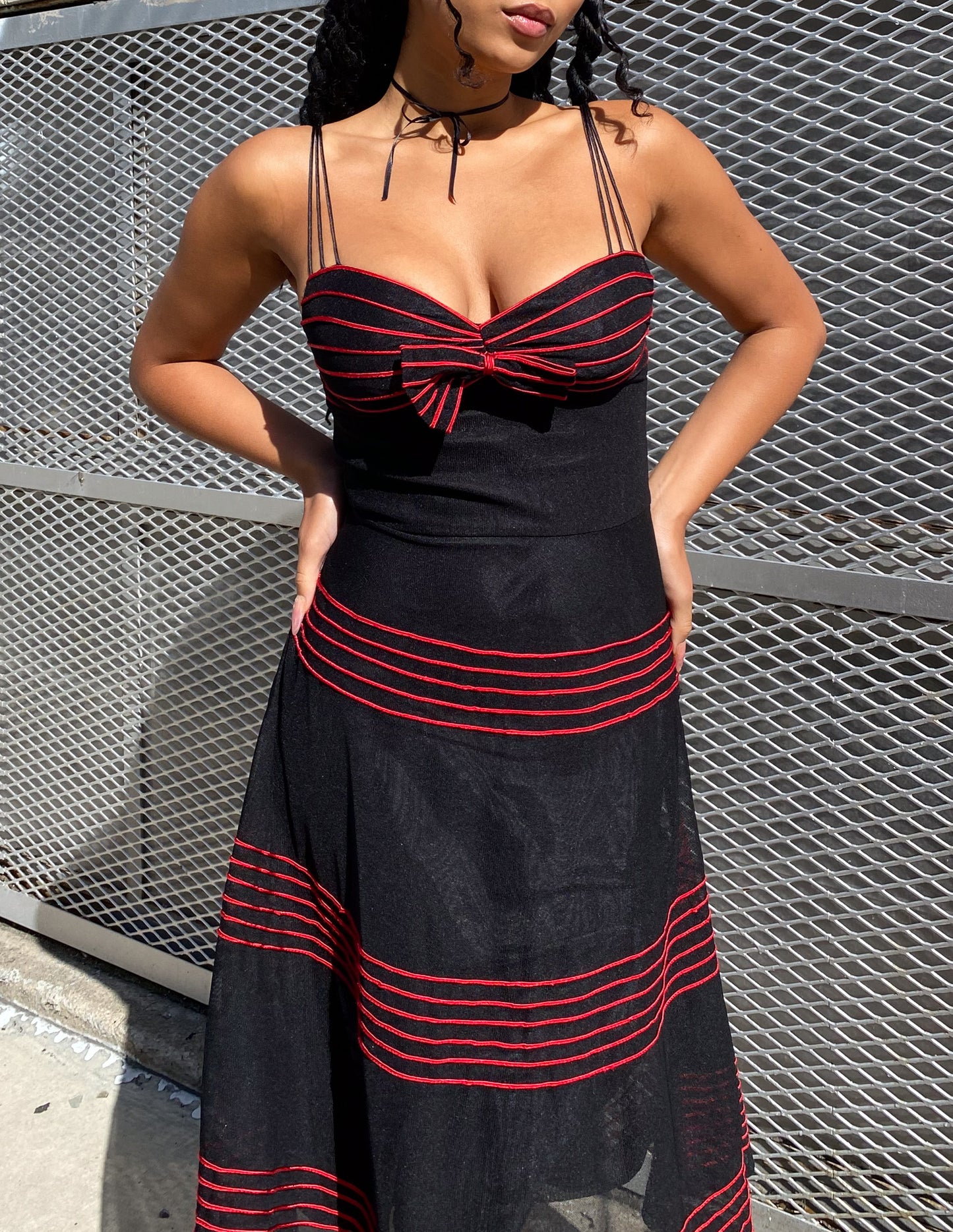 Betsey Johnson Holiday Bow Dress