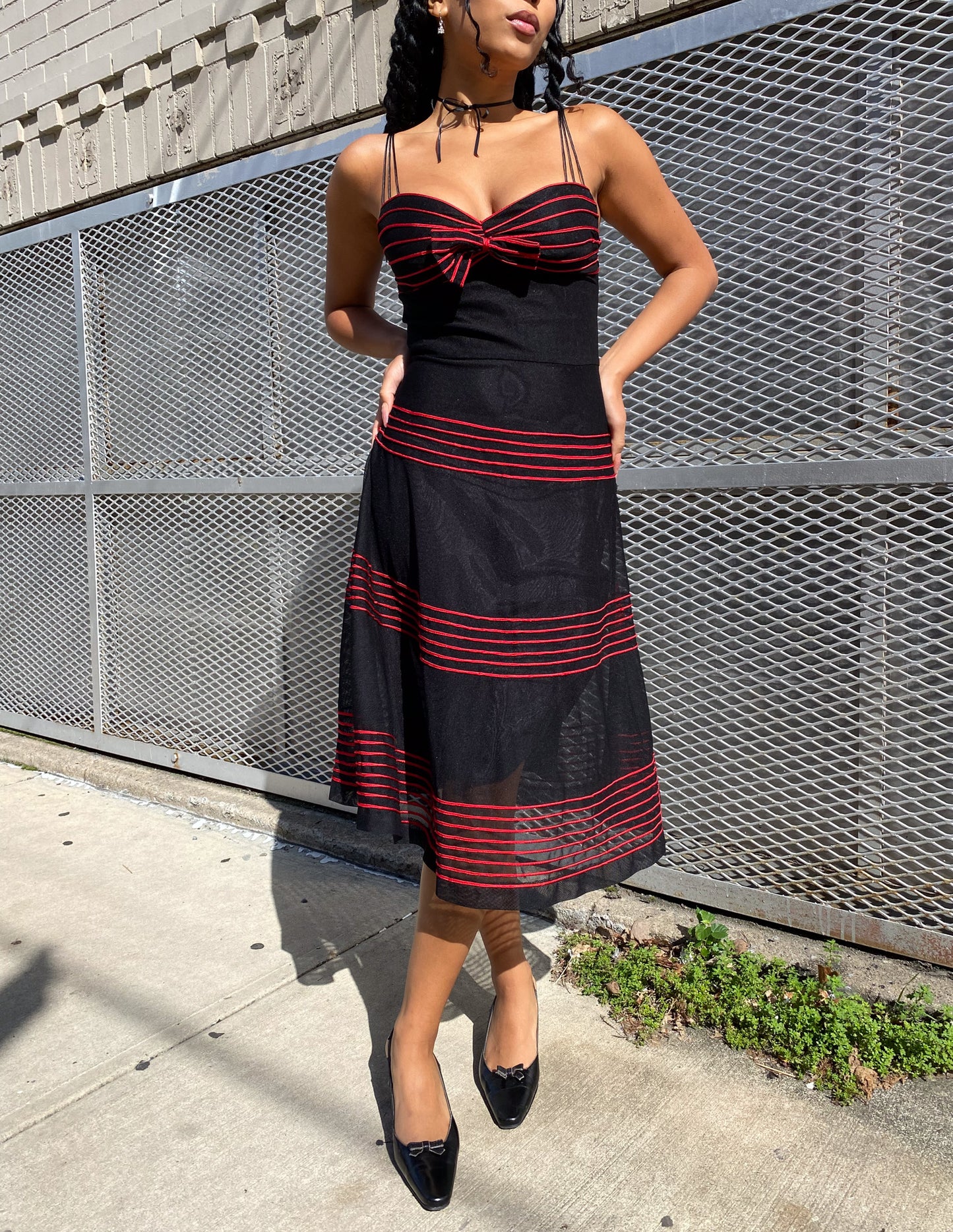 Betsey Johnson Holiday Bow Dress