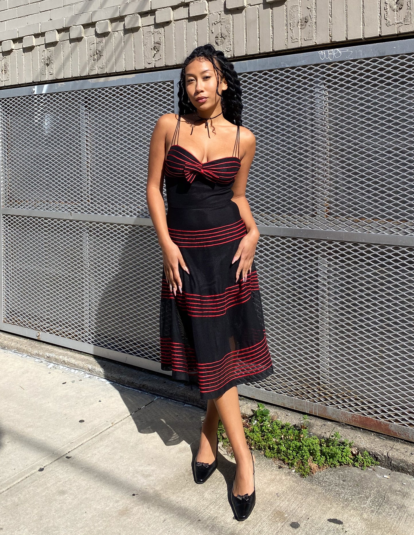 Betsey Johnson Holiday Bow Dress