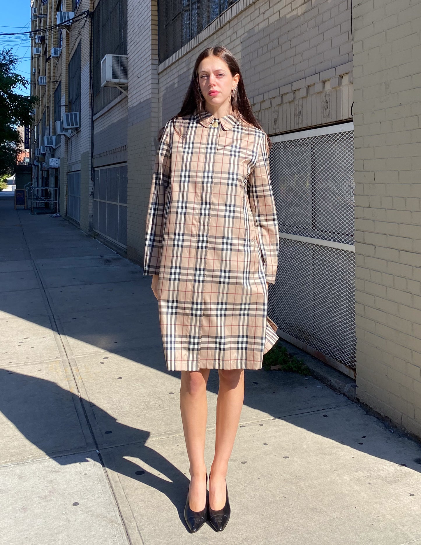Burberry London Check Rain/Trench Coat