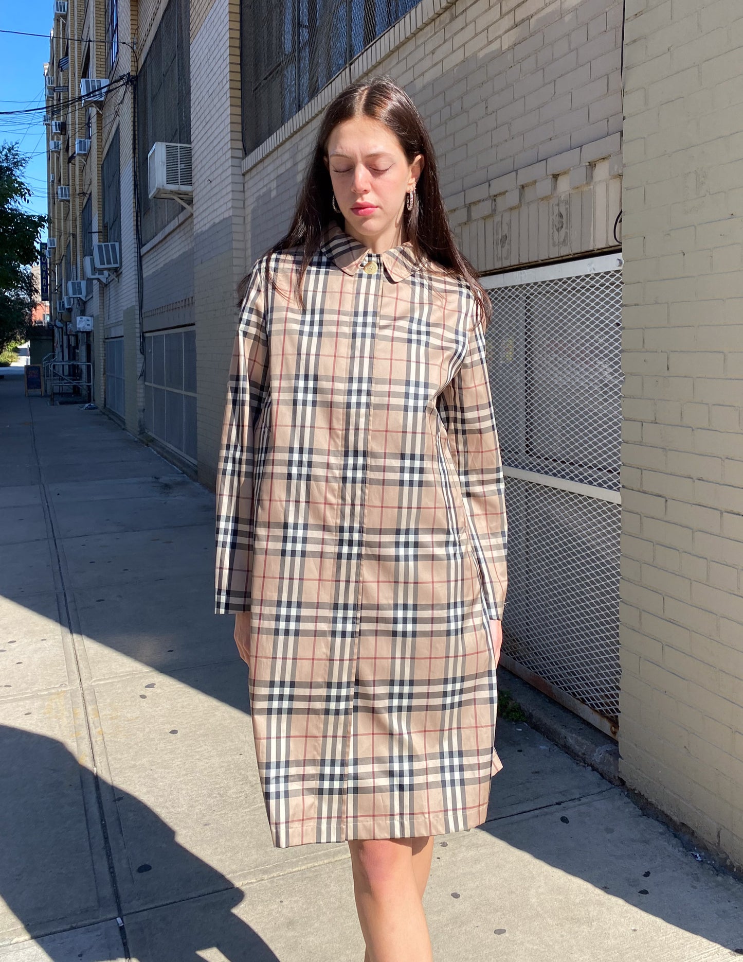 Burberry London Check Rain/Trench Coat
