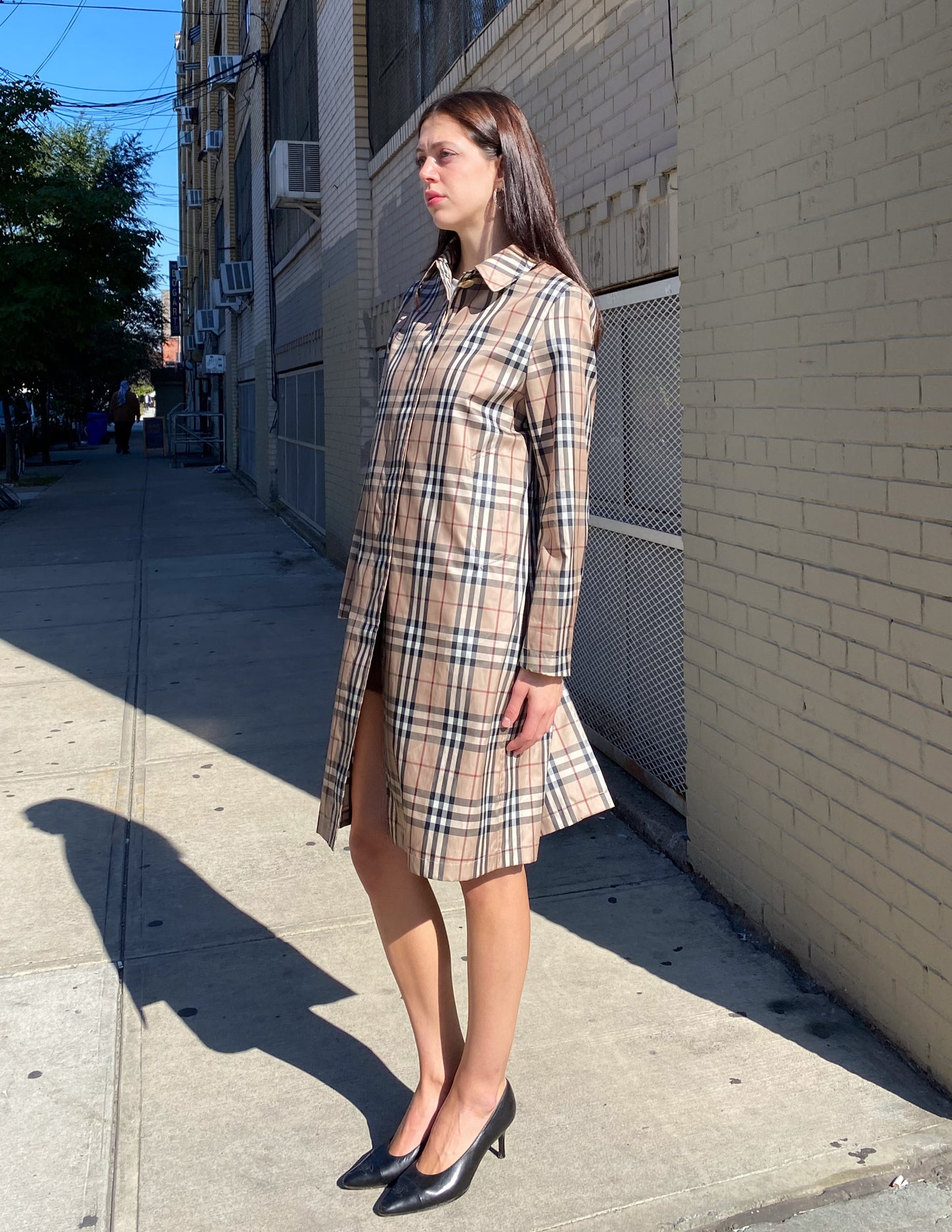 Burberry London Check Rain/Trench Coat