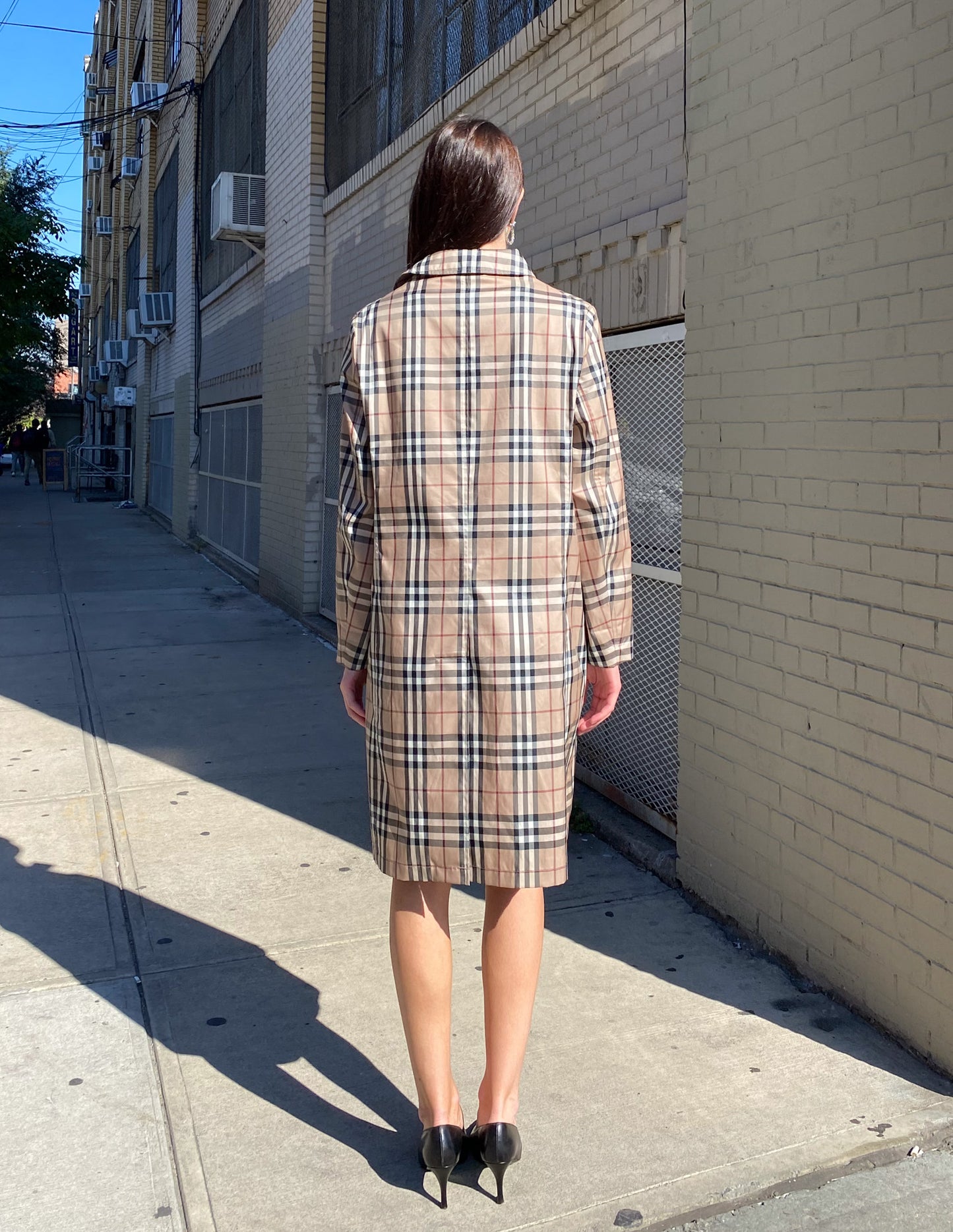 Burberry London Check Rain/Trench Coat