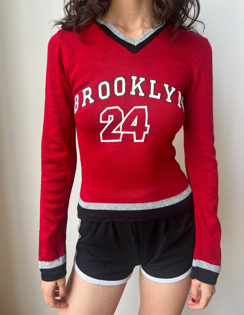 Vtg Brooklyn Varsity Sweater