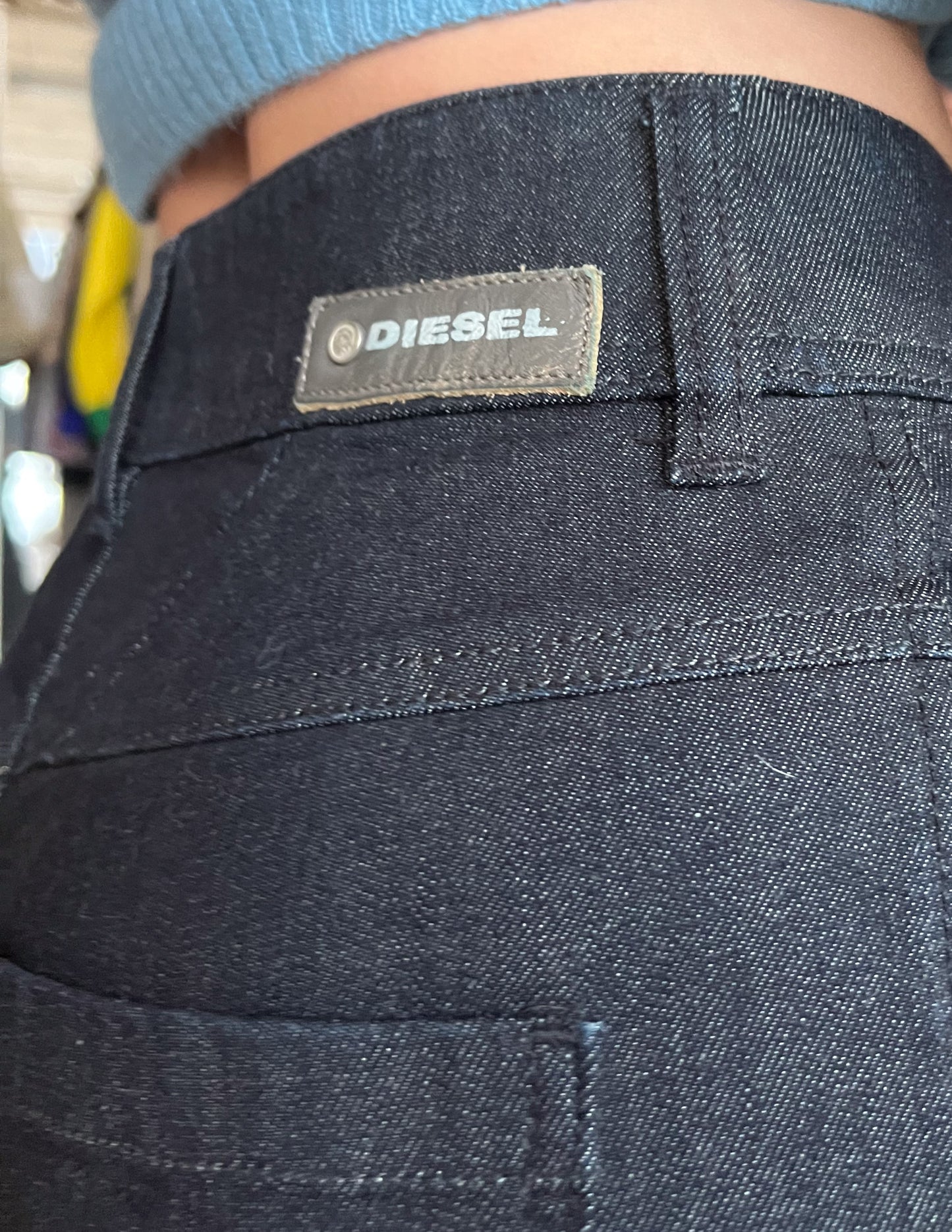Diesel Dark Wash Flare Jean