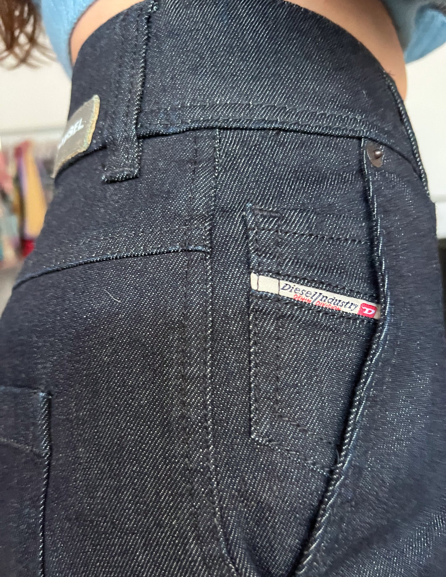 Diesel Dark Wash Flare Jean