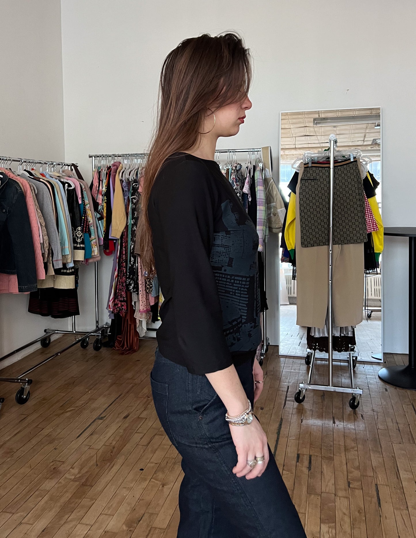 Vtg Evolution City Top