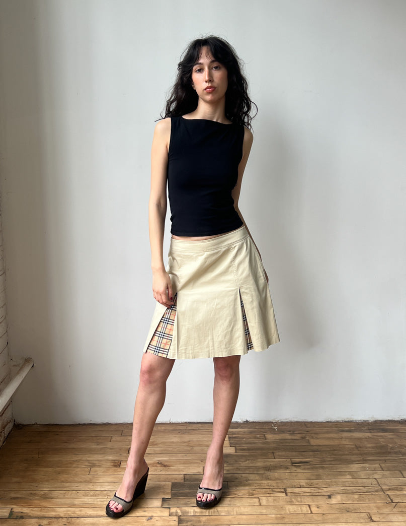 Burberry Pleated Golf Skirt