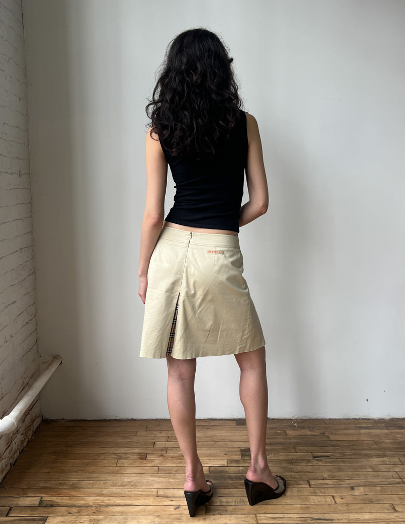 Burberry Pleated Golf Skirt