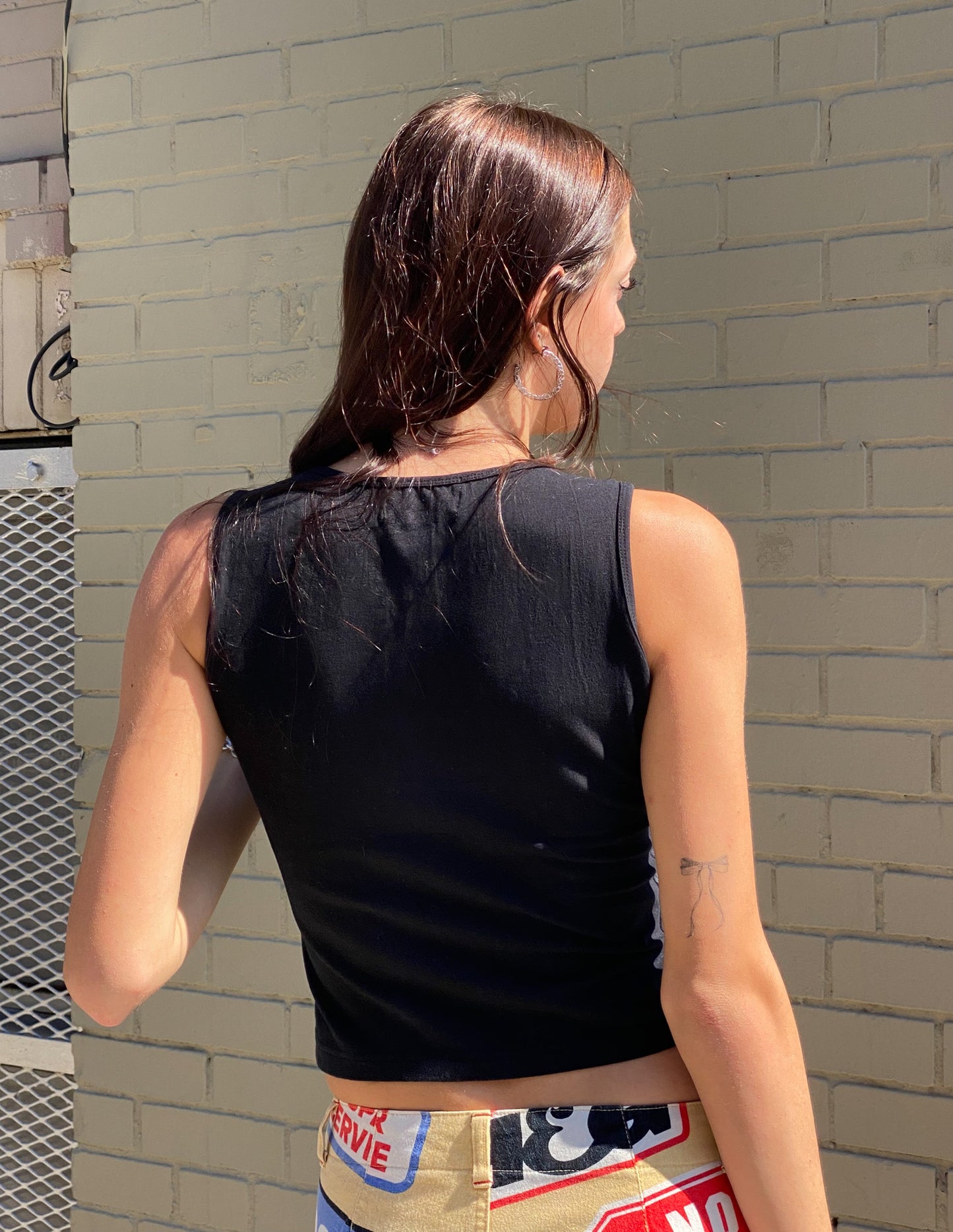 Dolce & Gabbana Logo All Over Print Baby Tank