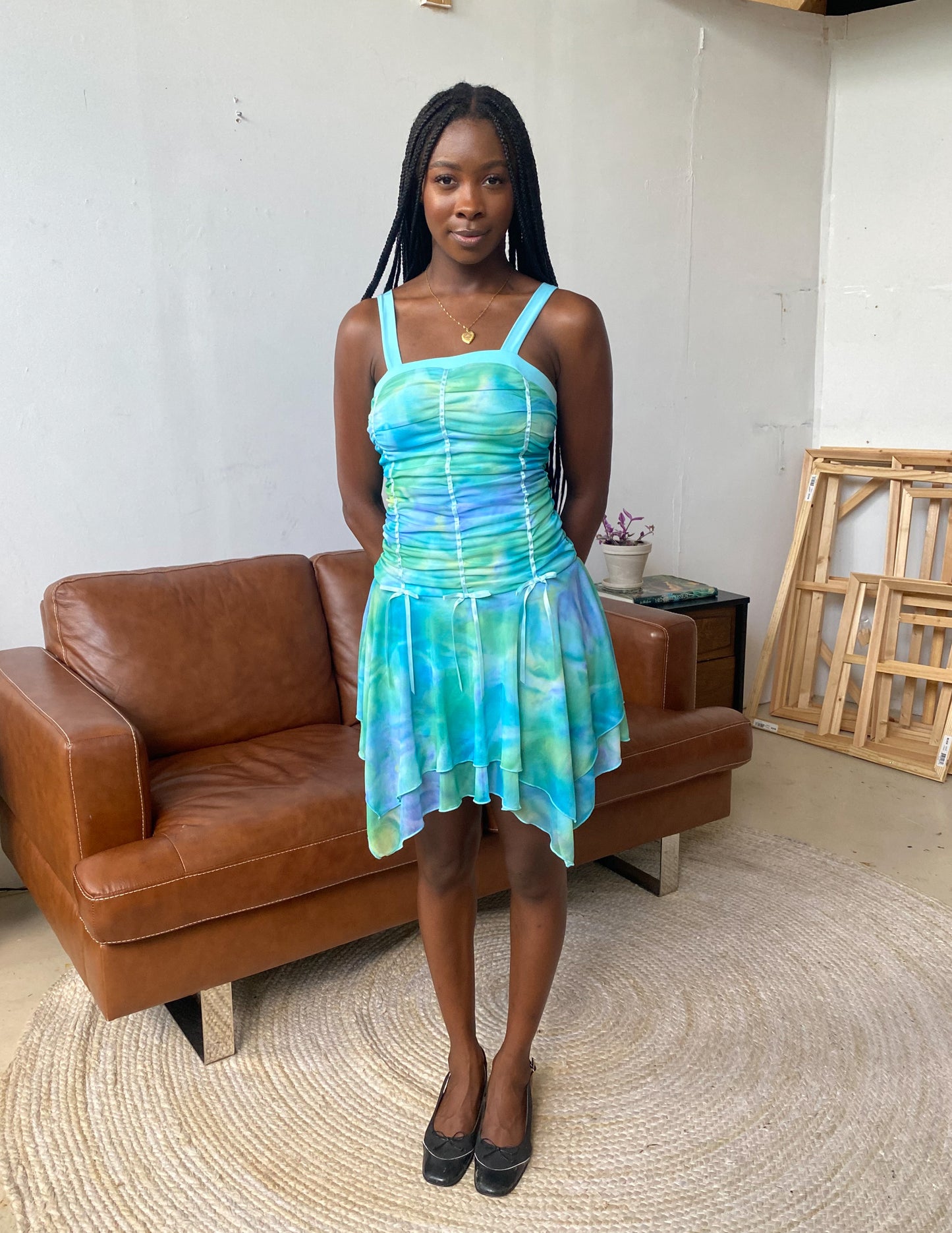 Y2K Byer Fairy Watercolor Dress