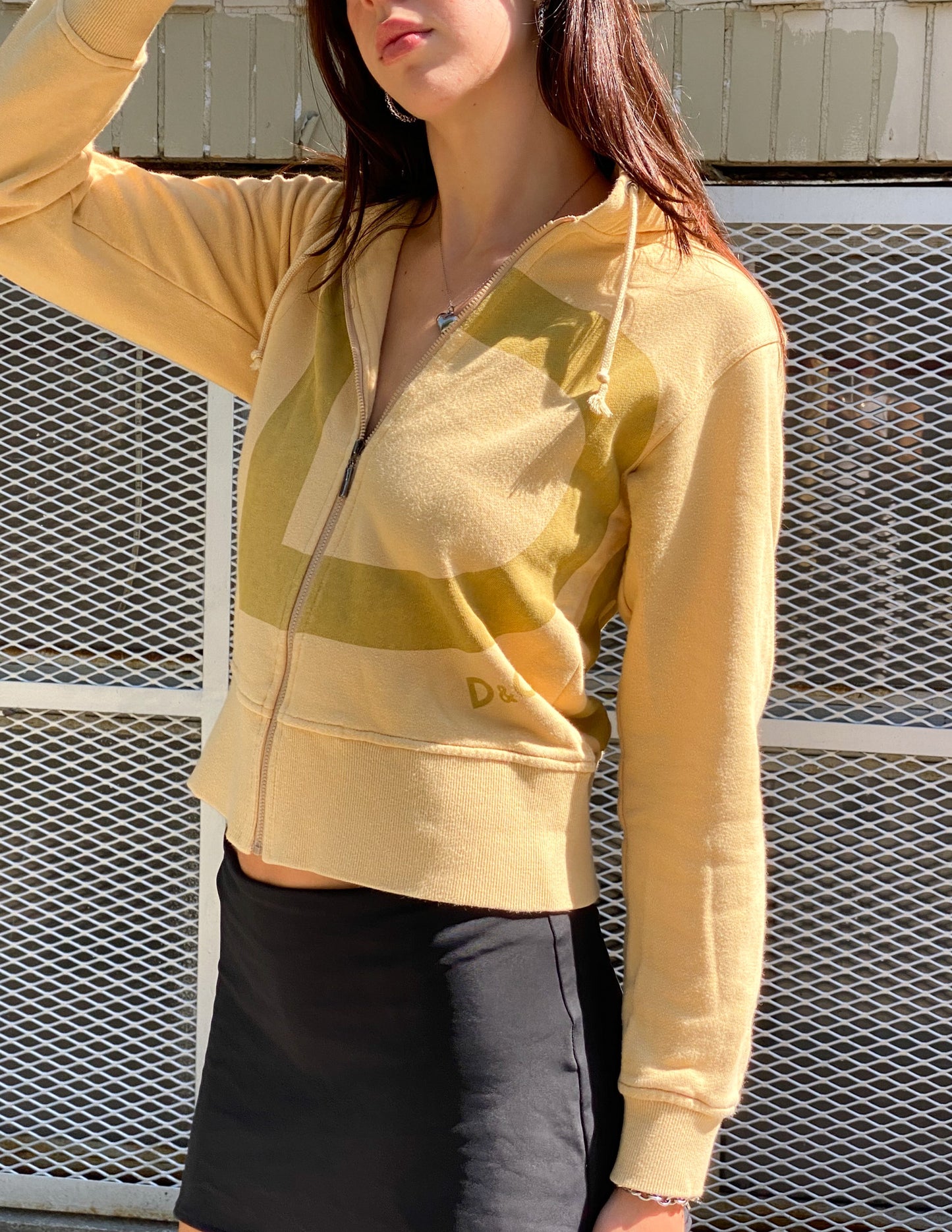 Dolce & Gabbana D&G Zip Up Hoodie