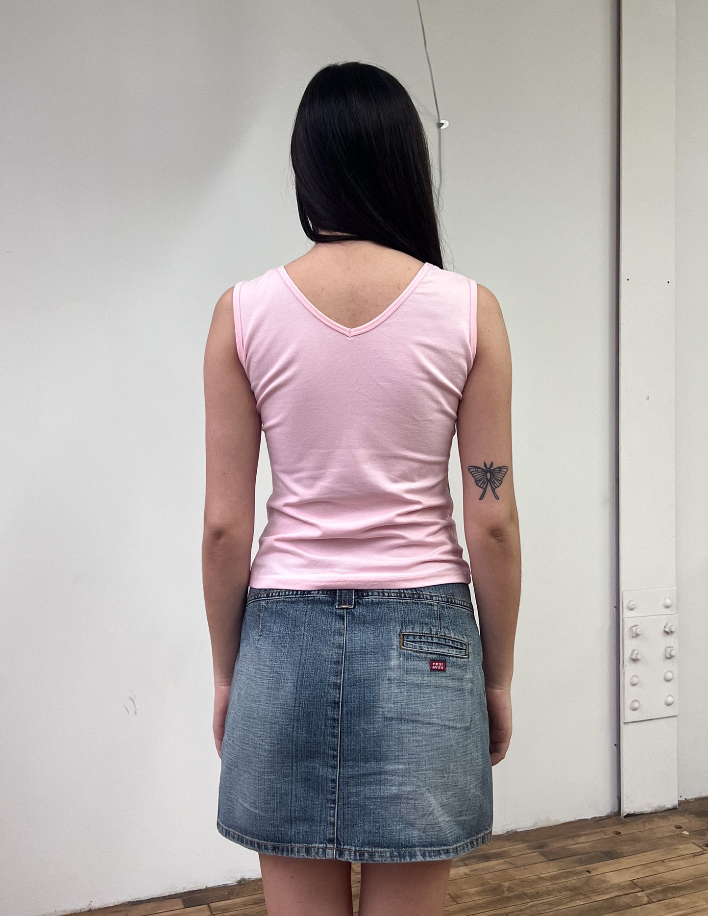 Y2K Butterfly Pattern Tank