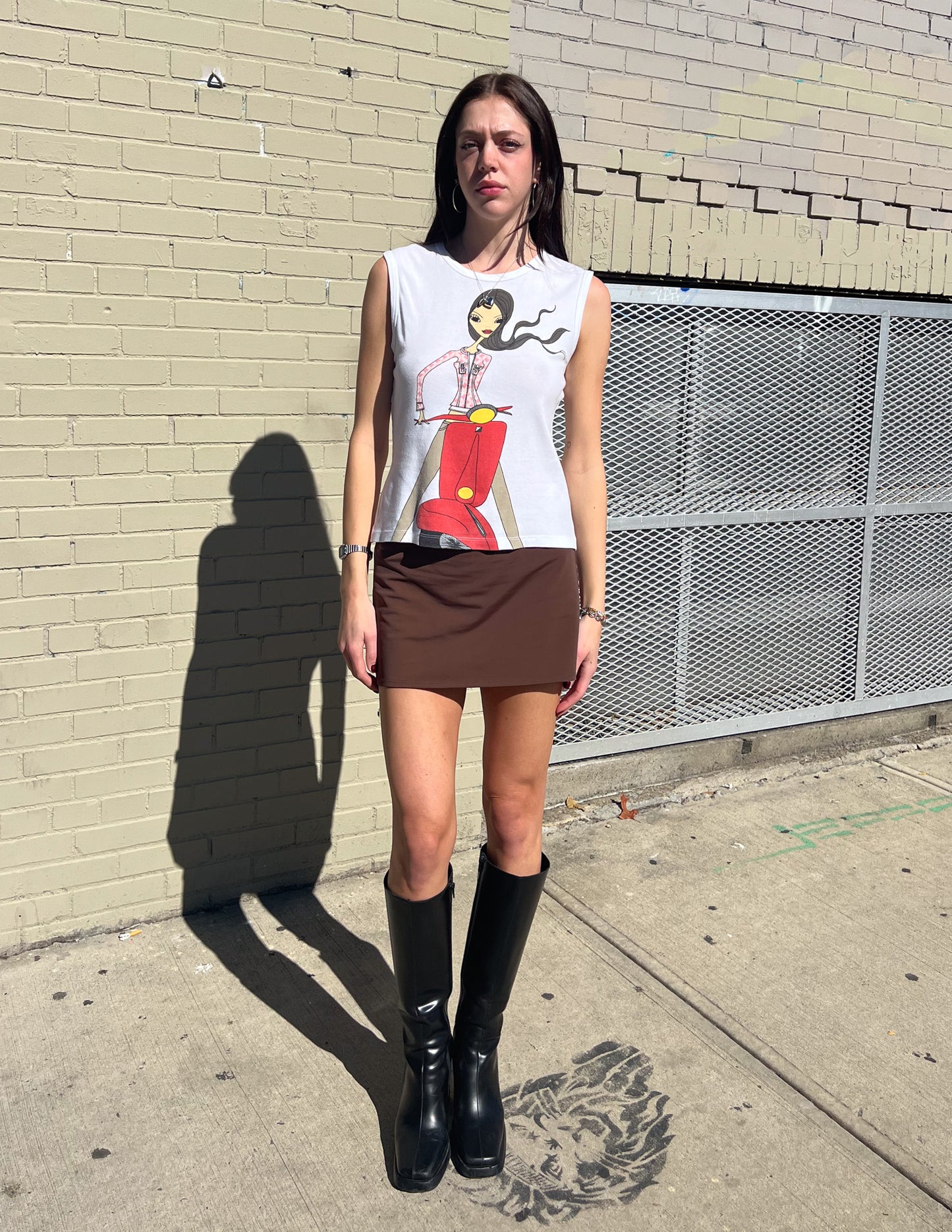 Celine Moto Girl Tank