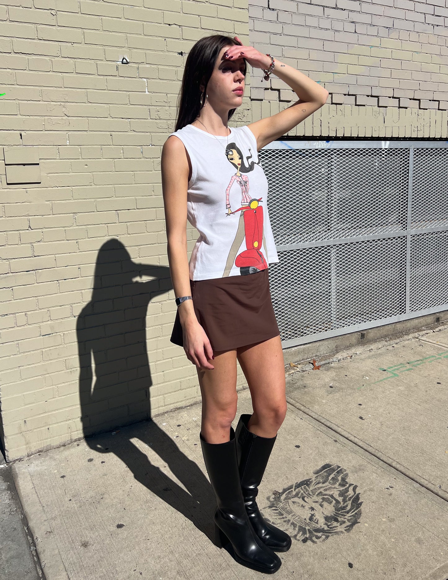 Celine Moto Girl Tank